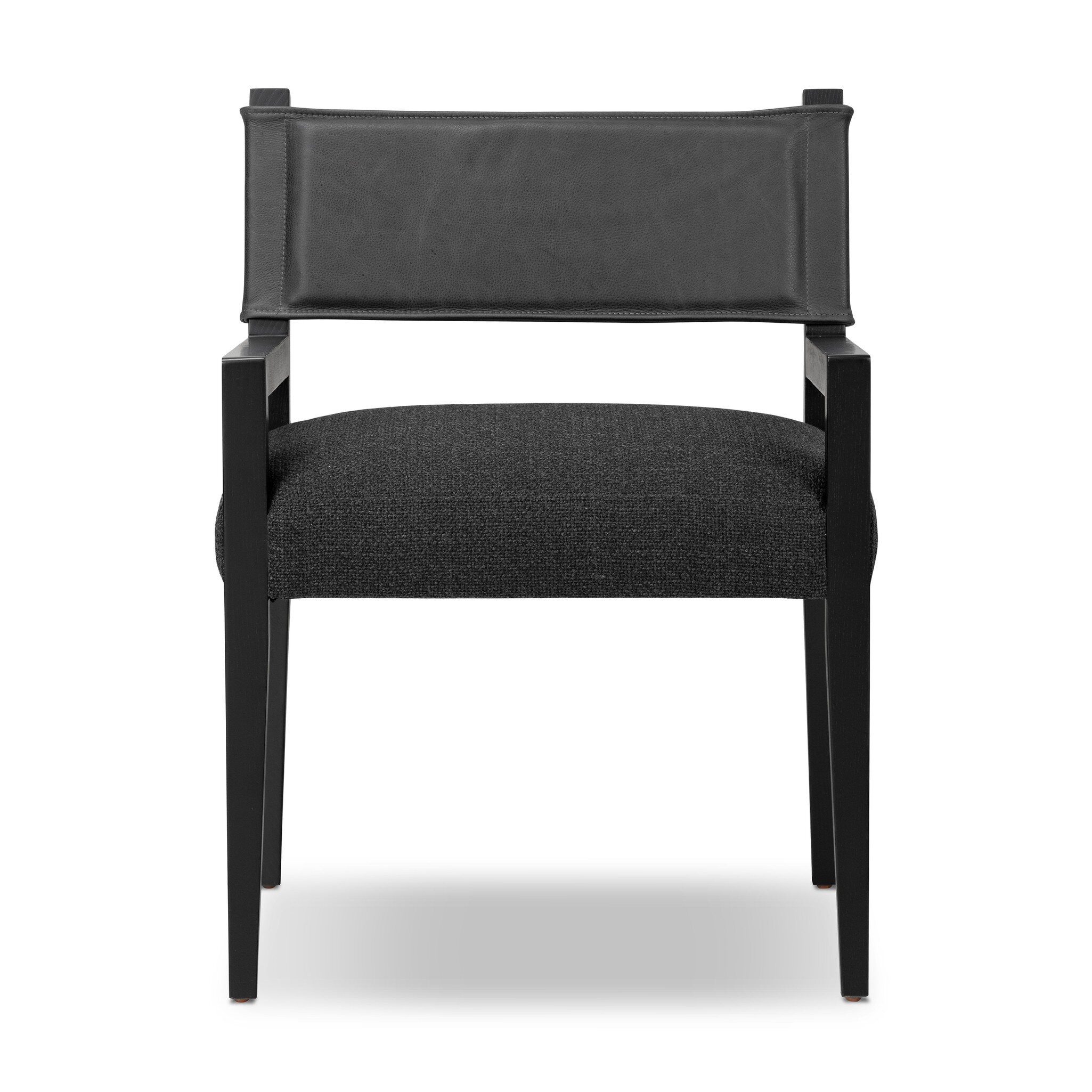 Four Hands Furniture Ferris Dining Arm Chair - GIbson Black 236325-004