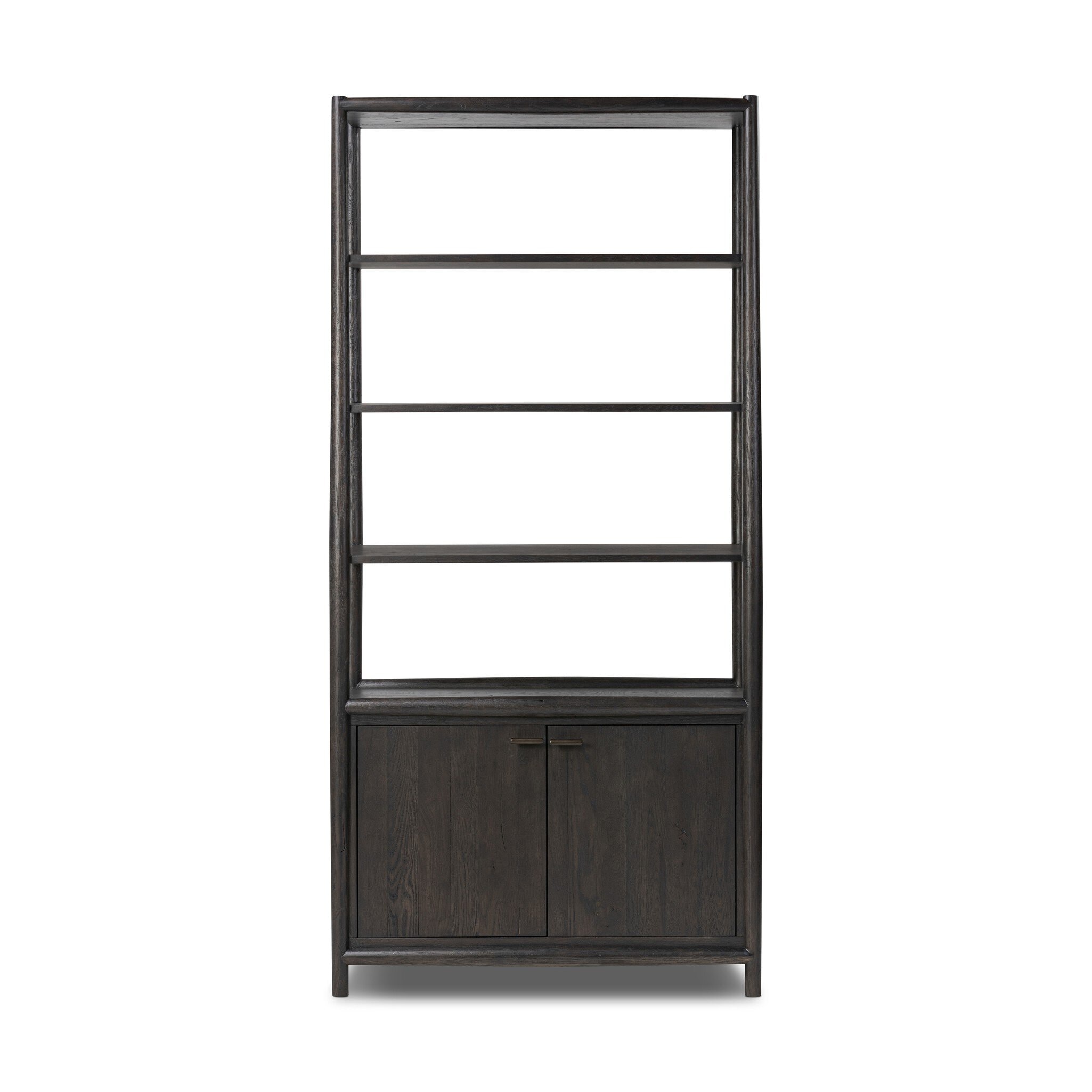 Four Hands Furniture Glenview Bookcase - Smoked Black Oak 236400-002