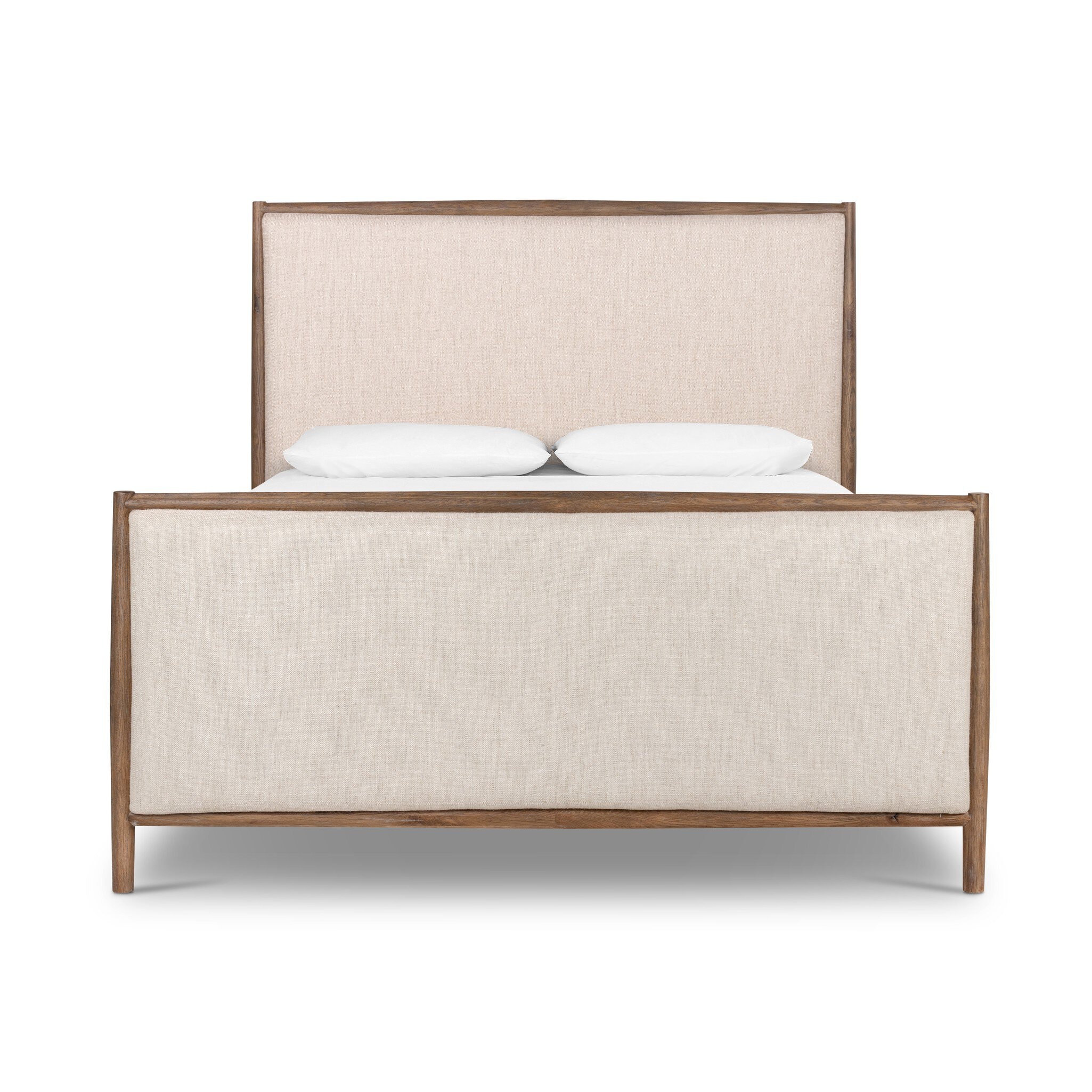 Four Hands Furniture Glenview Bed-Weathered Oak-Queen 236471-002