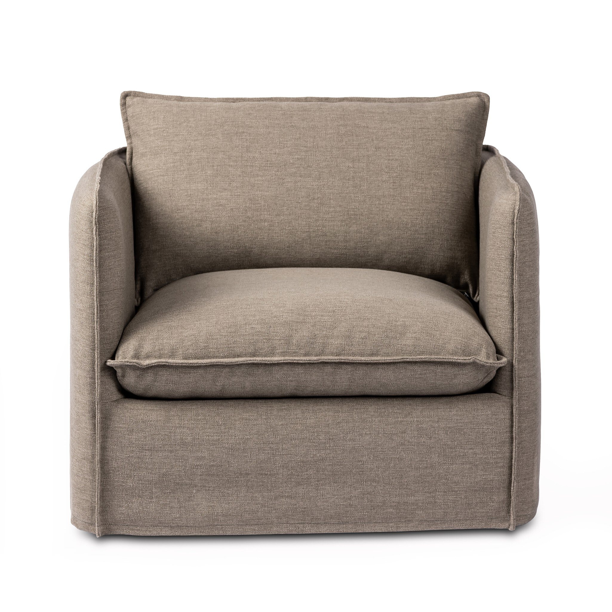 Four Hands Furniture Andre Outdoor Swivel Chair - Alessi Fawn 236556-007