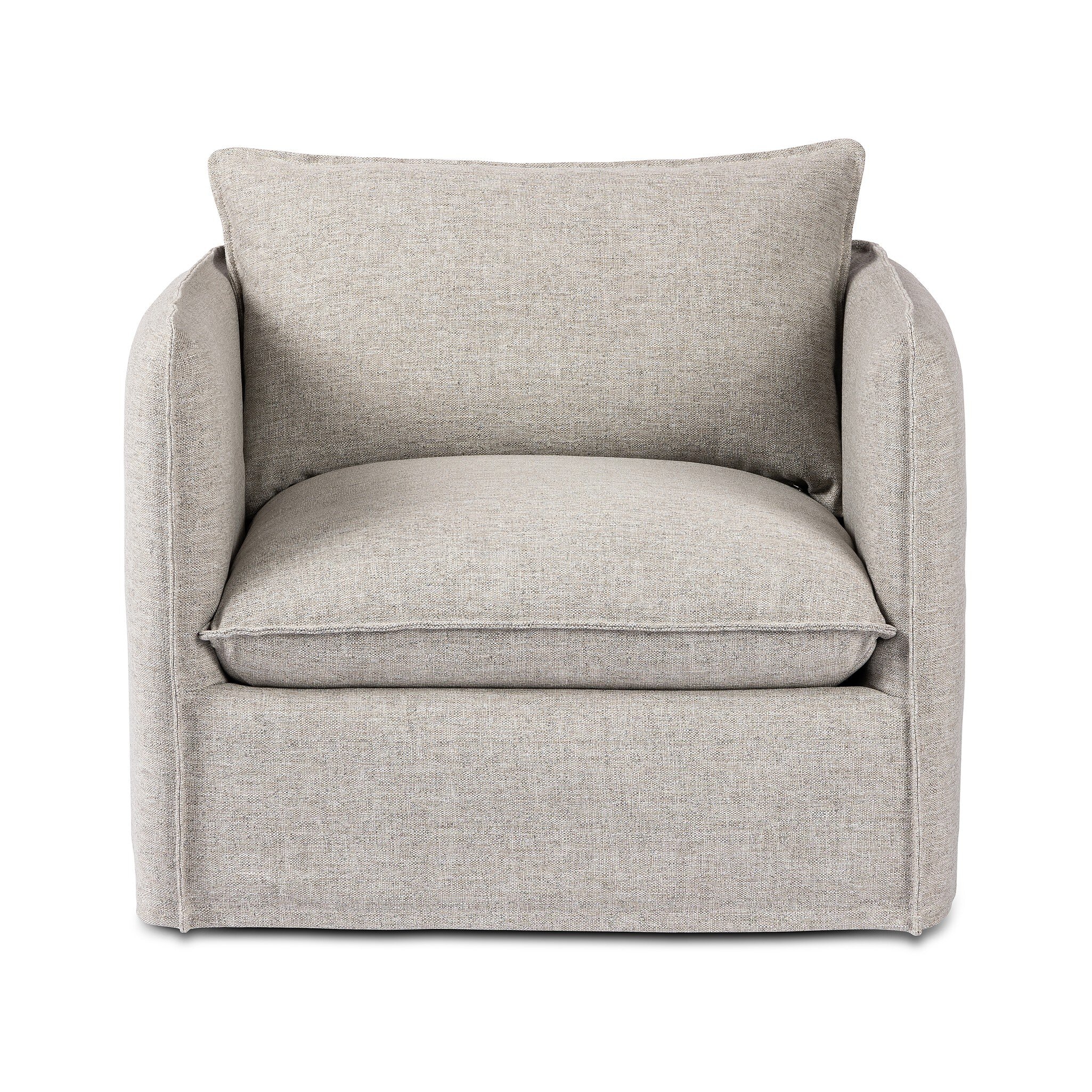Four Hands Furniture Andre Outdoor Swivel Chair - Alessi Slate 236556-009