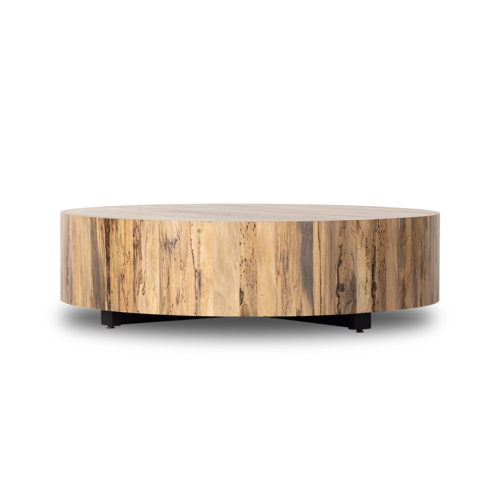 Four Hands Furniture Hudson Large Coffee Table-Spalted Primav 236589-001