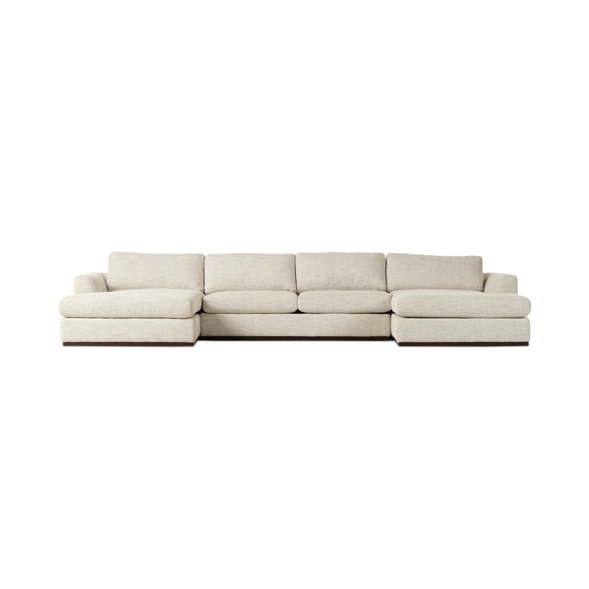 Four Hands Furniture Colt 3pc U Sectional-Merino Cotton 237311-003