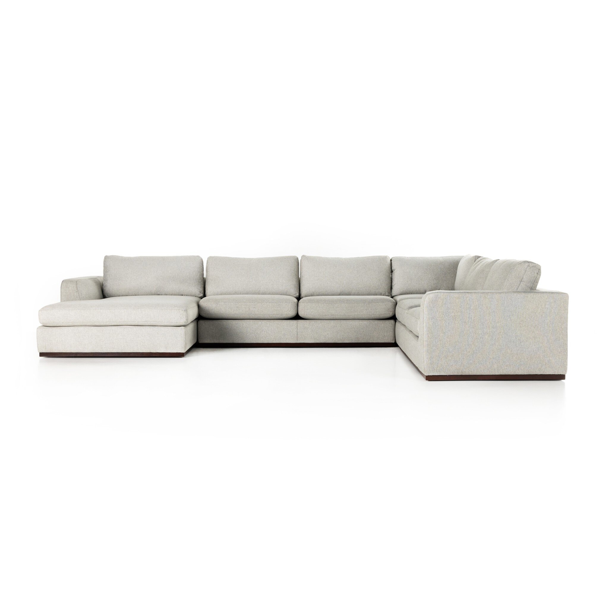 Four Hands Furniture Colt 4Piece Laf Sectional -Aldred Silver 237312-004