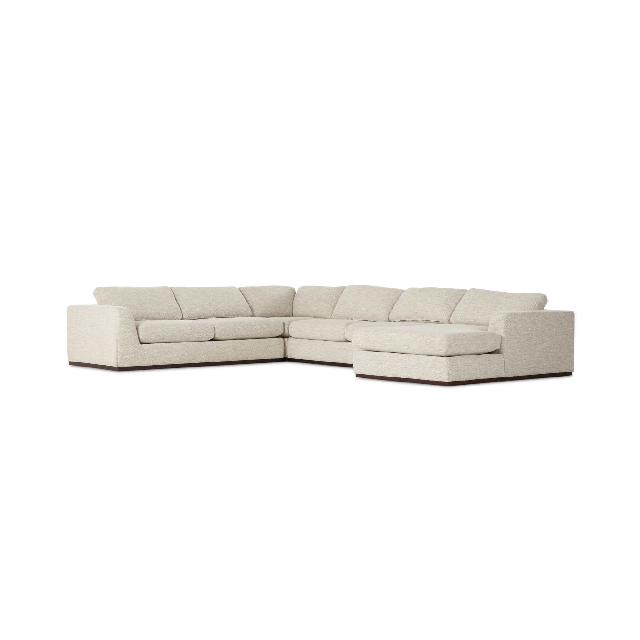 Four Hands Furniture Colt 4pc Raf Sectional-Merino Cotton 237315-002