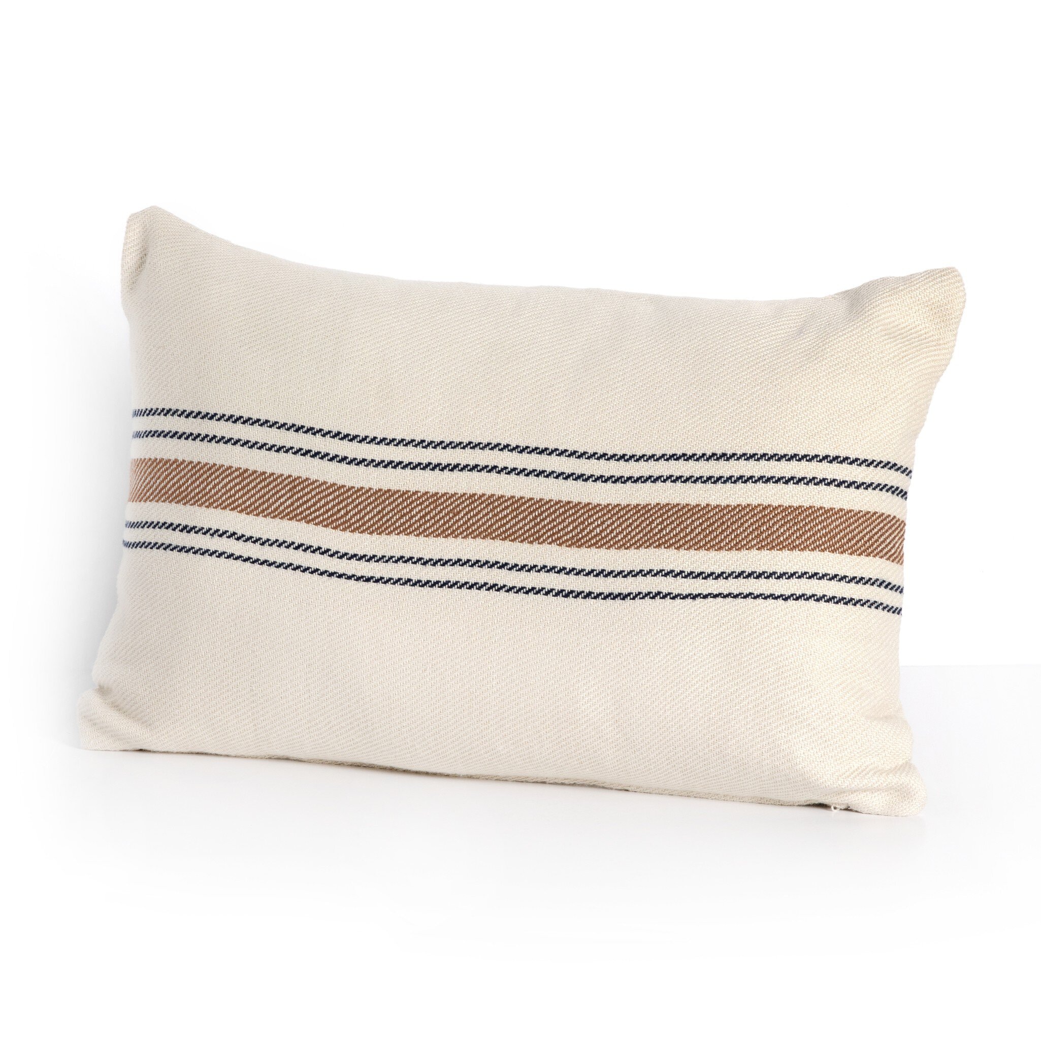 Four Hands Furniture Dashel Long Stripe Outdoor Pillow-Gold-16 237355-001