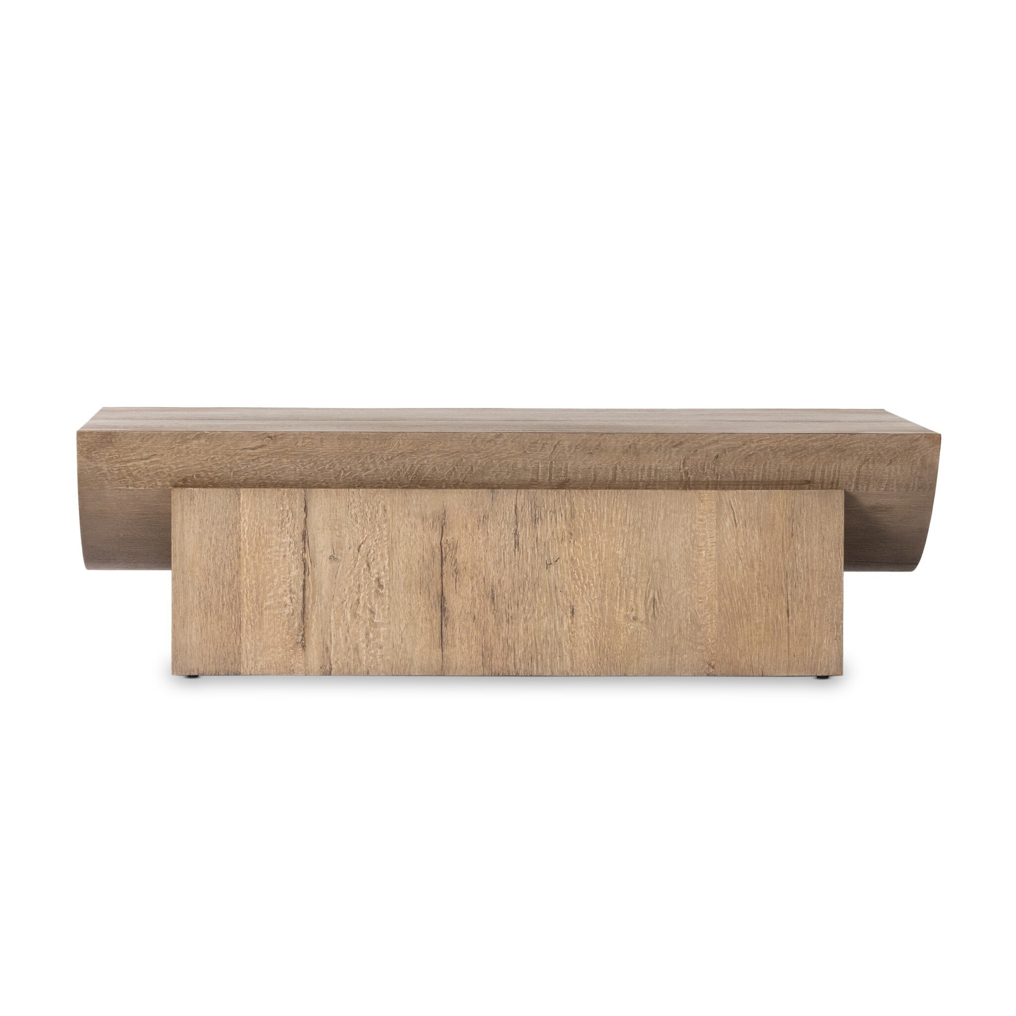 Four Hands Furniture Elbert Coffee Table-Rustic Oak Veneer 237480-001