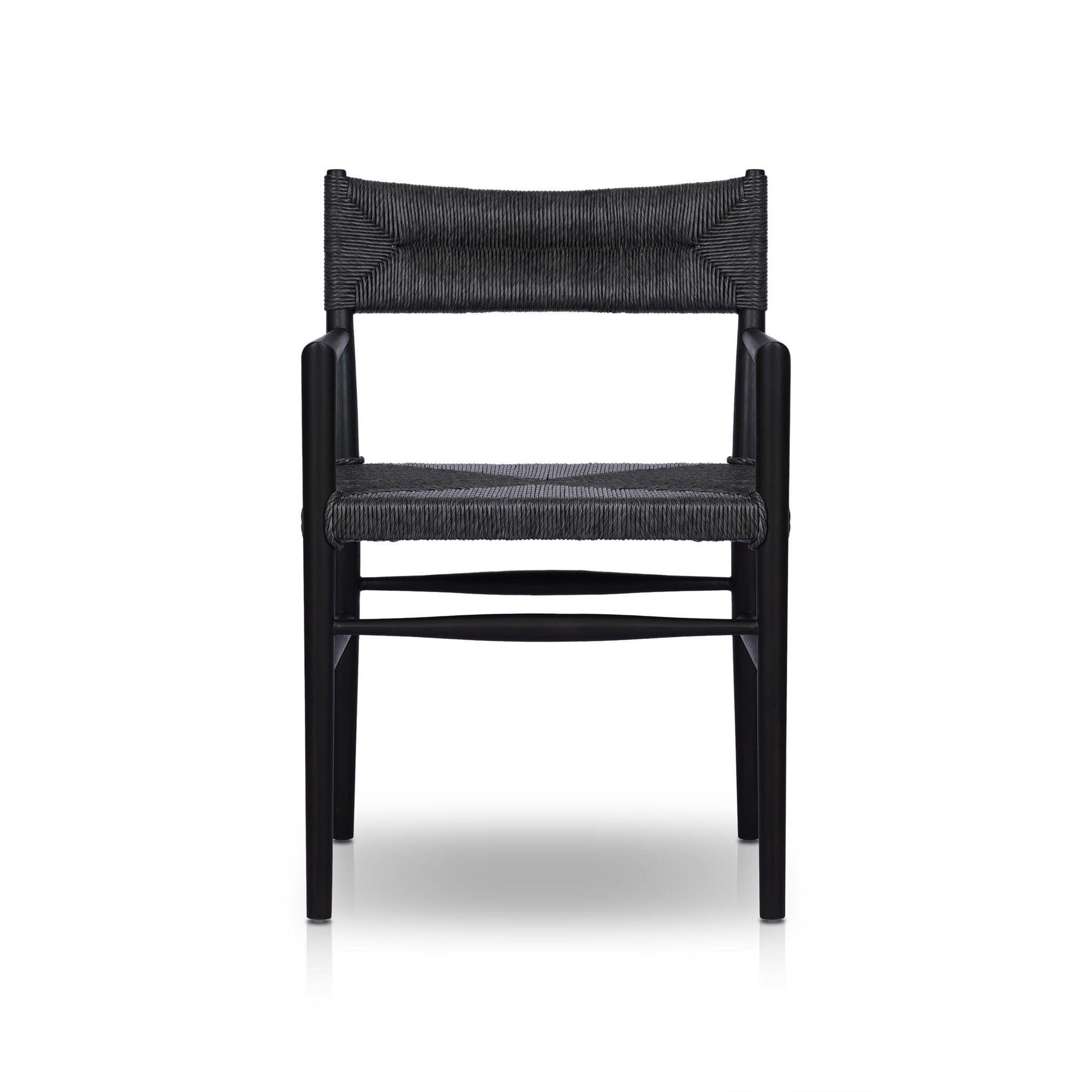 Four Hands Furniture Lomas Outdoor Dining Arm Chair - Vintage Coal 237629-003