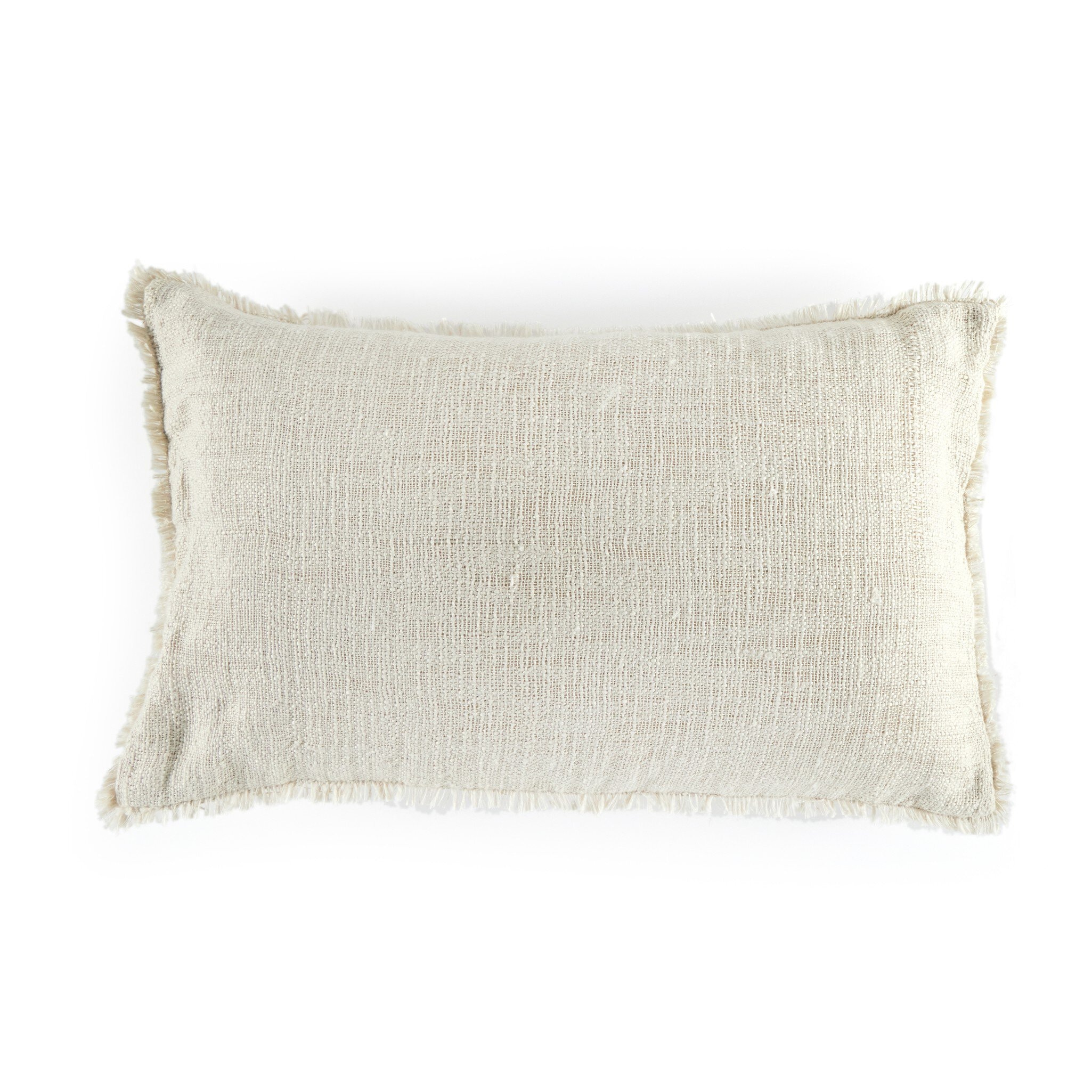 Four Hands Furniture Tharp Outdoor Pillow-Natural Crm-16x24 237875-006