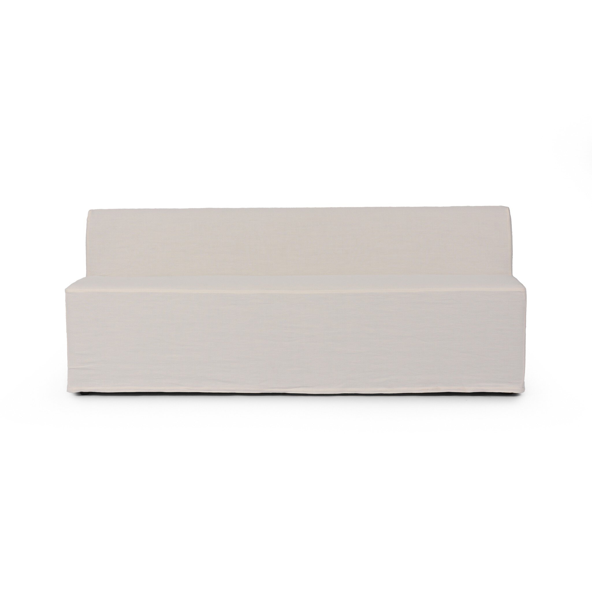 Four Hands Furniture Ainsworth Slipcover Dining Bench - Broadway Snow 238051-002