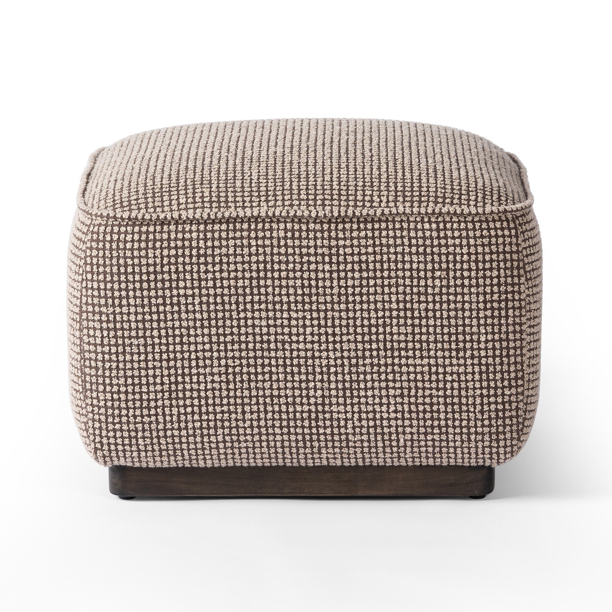 Four Hands Furniture Sinclair Square Ottoman - Barrow Taupe 238547-009