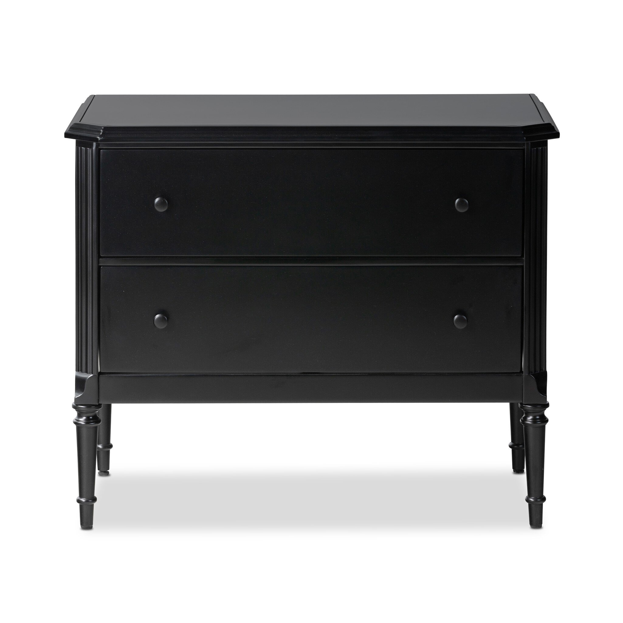 Four Hands Furniture Lendon Nightstand - Black 238633-001