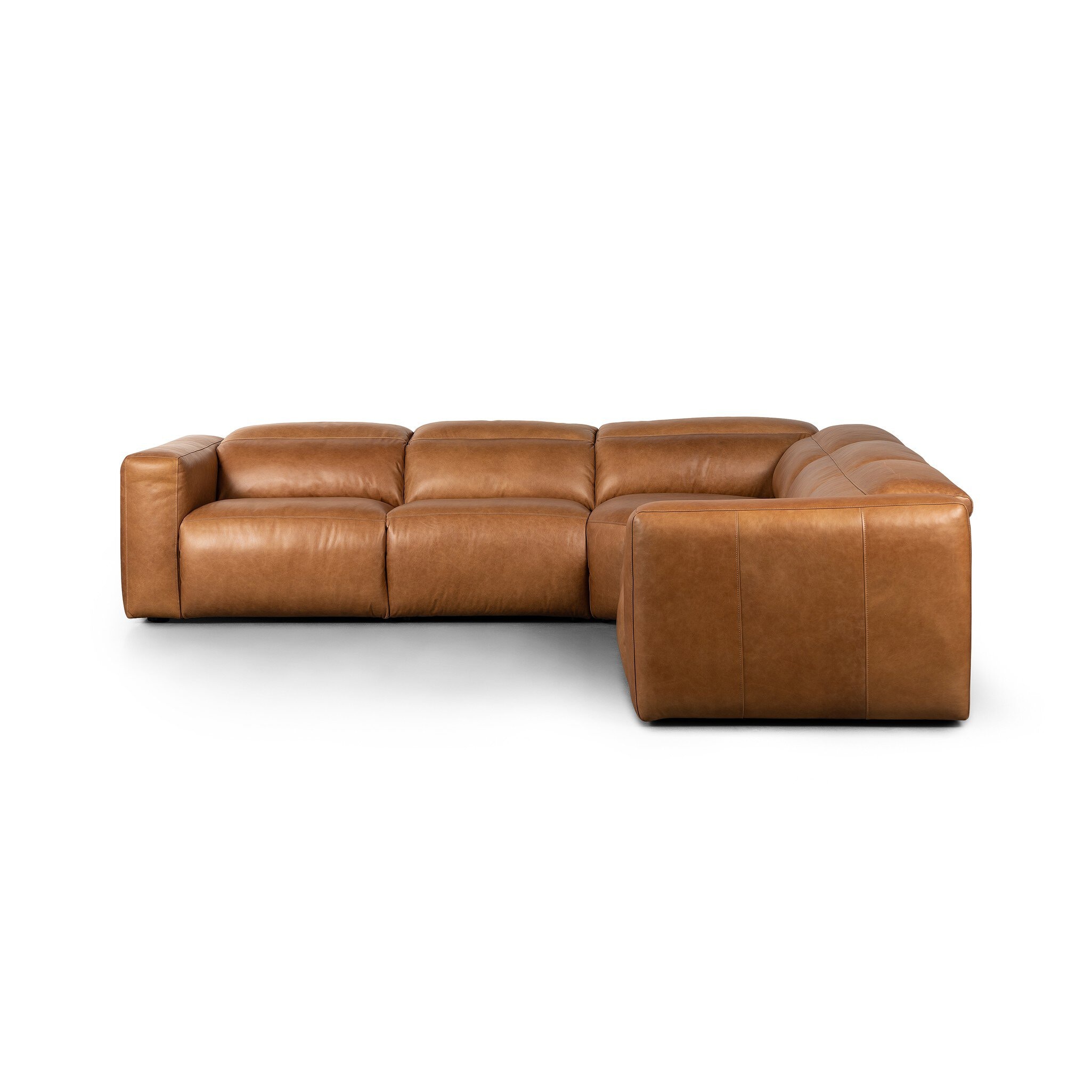 Four Hands Furniture Radley Power Recliner 5pc Sectional-Sonoma Btr 238971-001