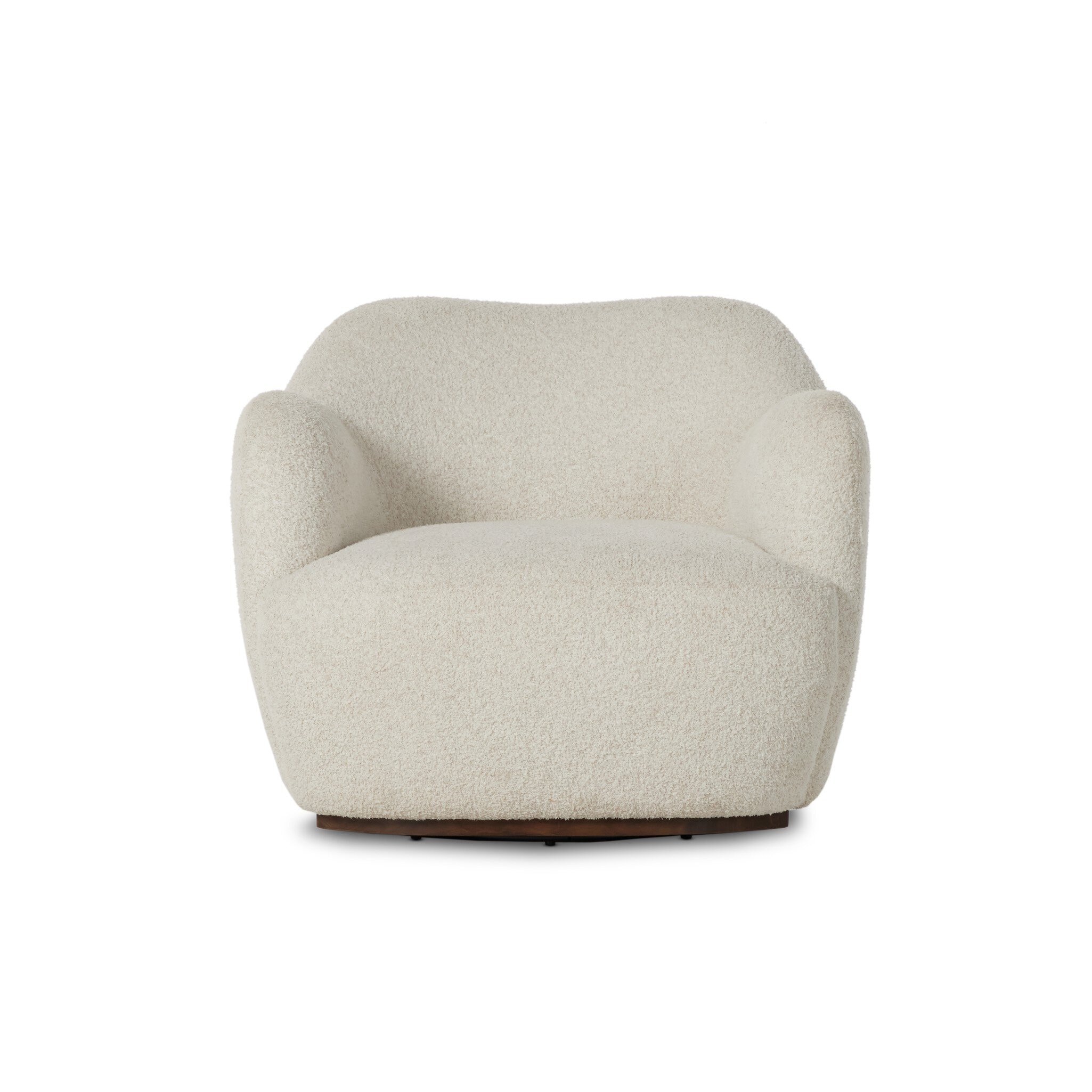 Four Hands Furniture Julius Swivel Chair-Sheldon Ivory 239124-001