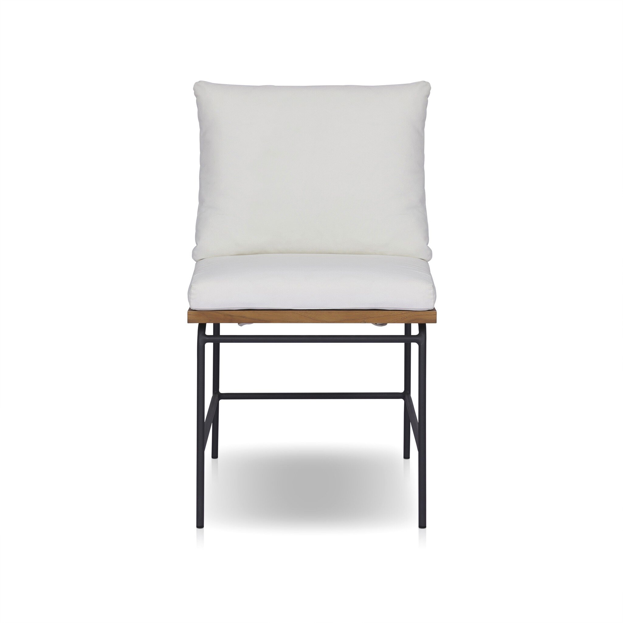 Four Hands Furniture Crete Outdoor Dining Chair - Arashi Salt 239133-006