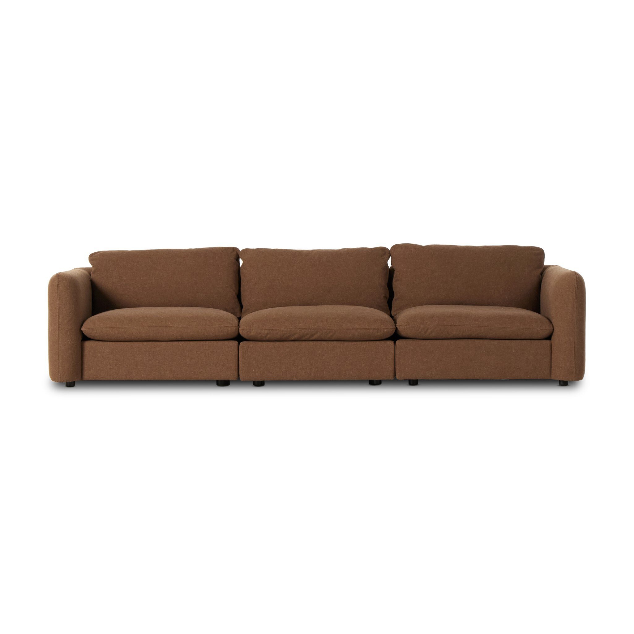 Four Hands Furniture Ingel 3pc Sectional-115-Antwerp Cafe 239337-002