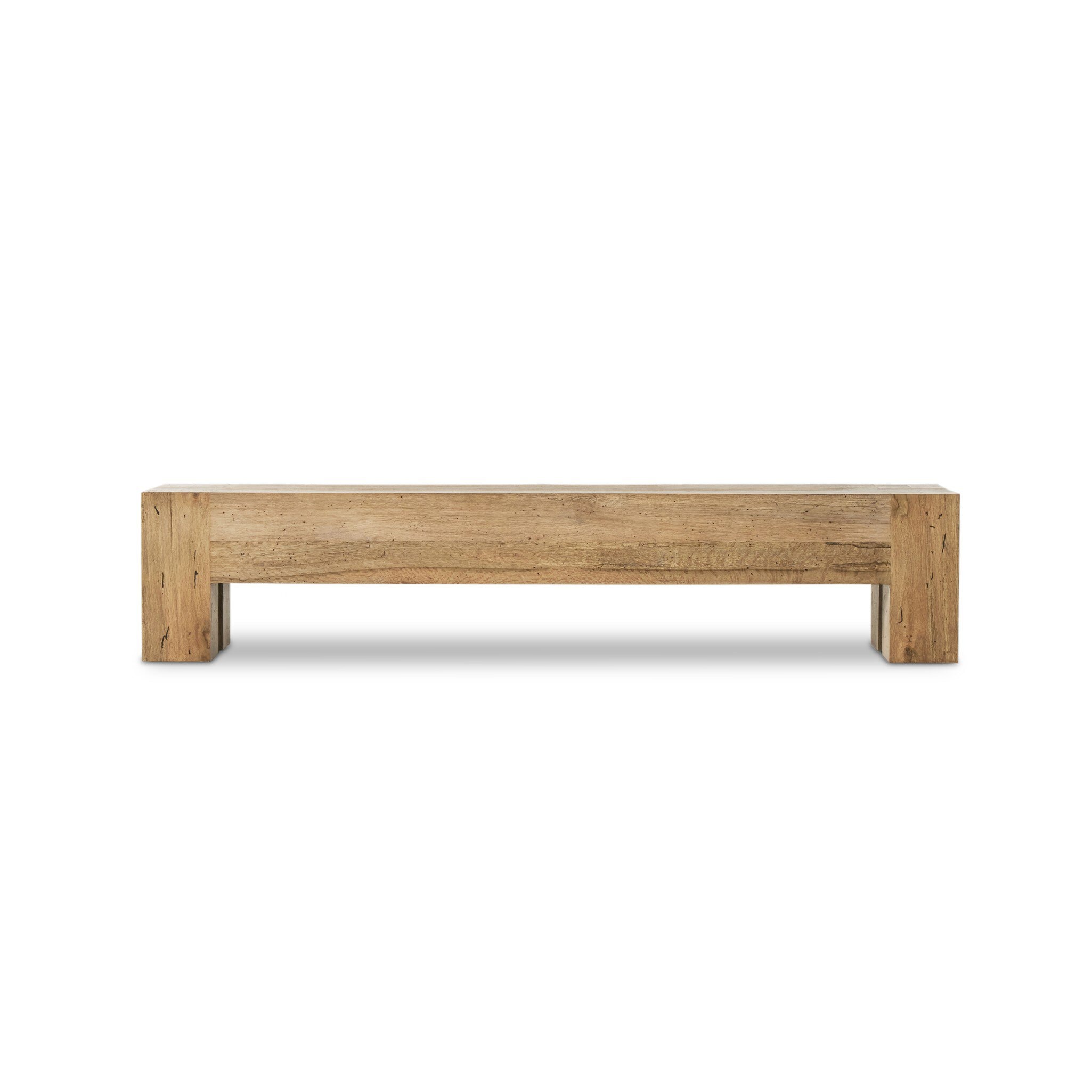 Four Hands Furniture Abaso Large Accent Bench-Rustic Wormwood 239398-001