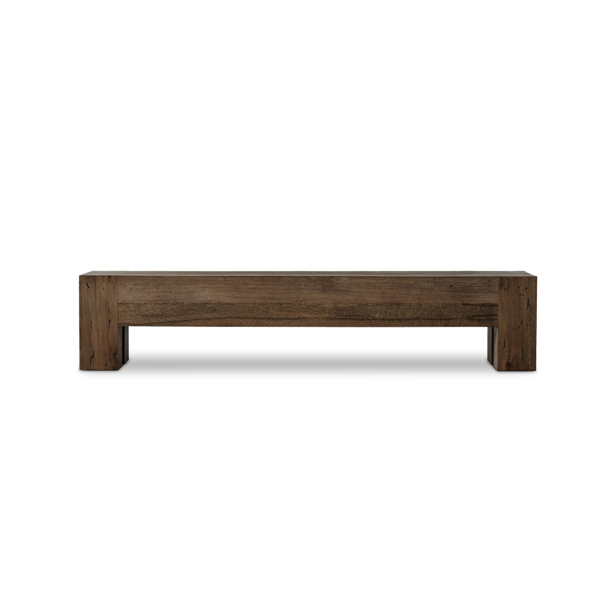 Four Hands Furniture Abaso Large Accent Bench-Ebn Rustic 239398-002
