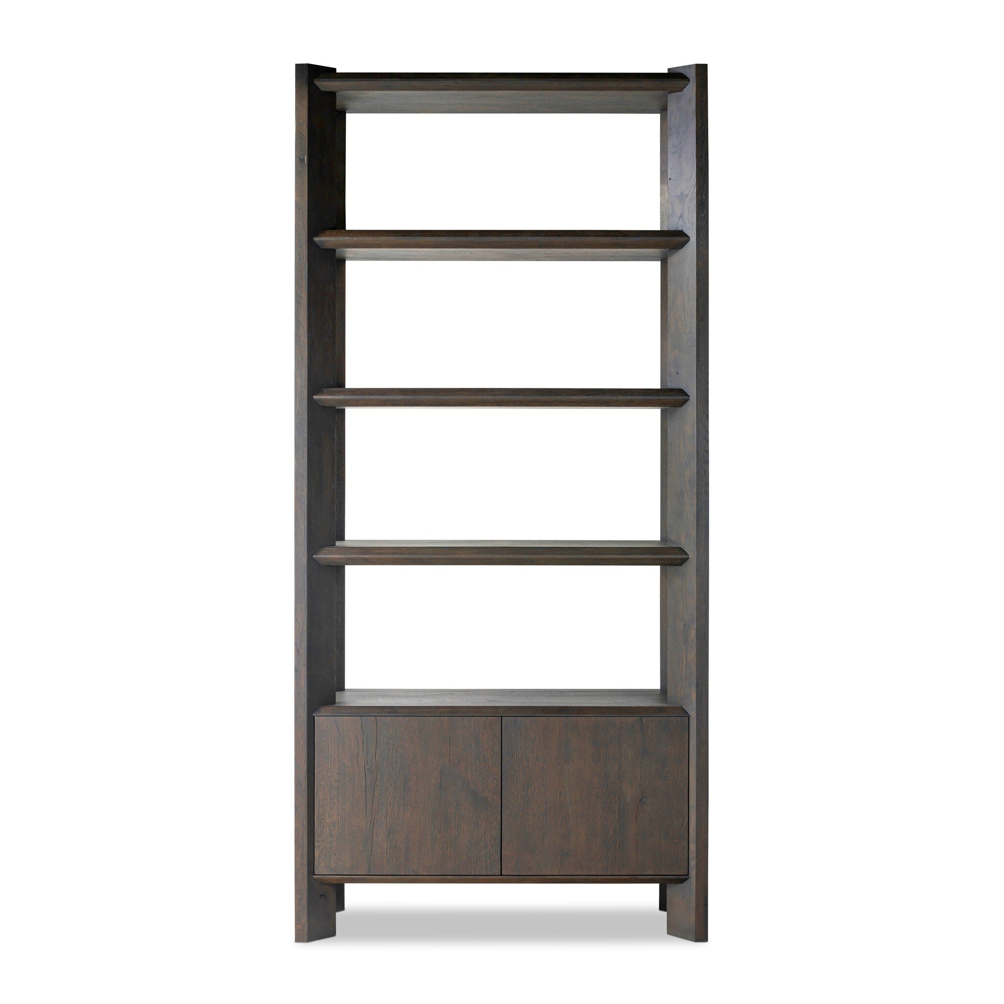 Four Hands Furniture Orwin Bookshelf - Smoked Black Oak 239431-001