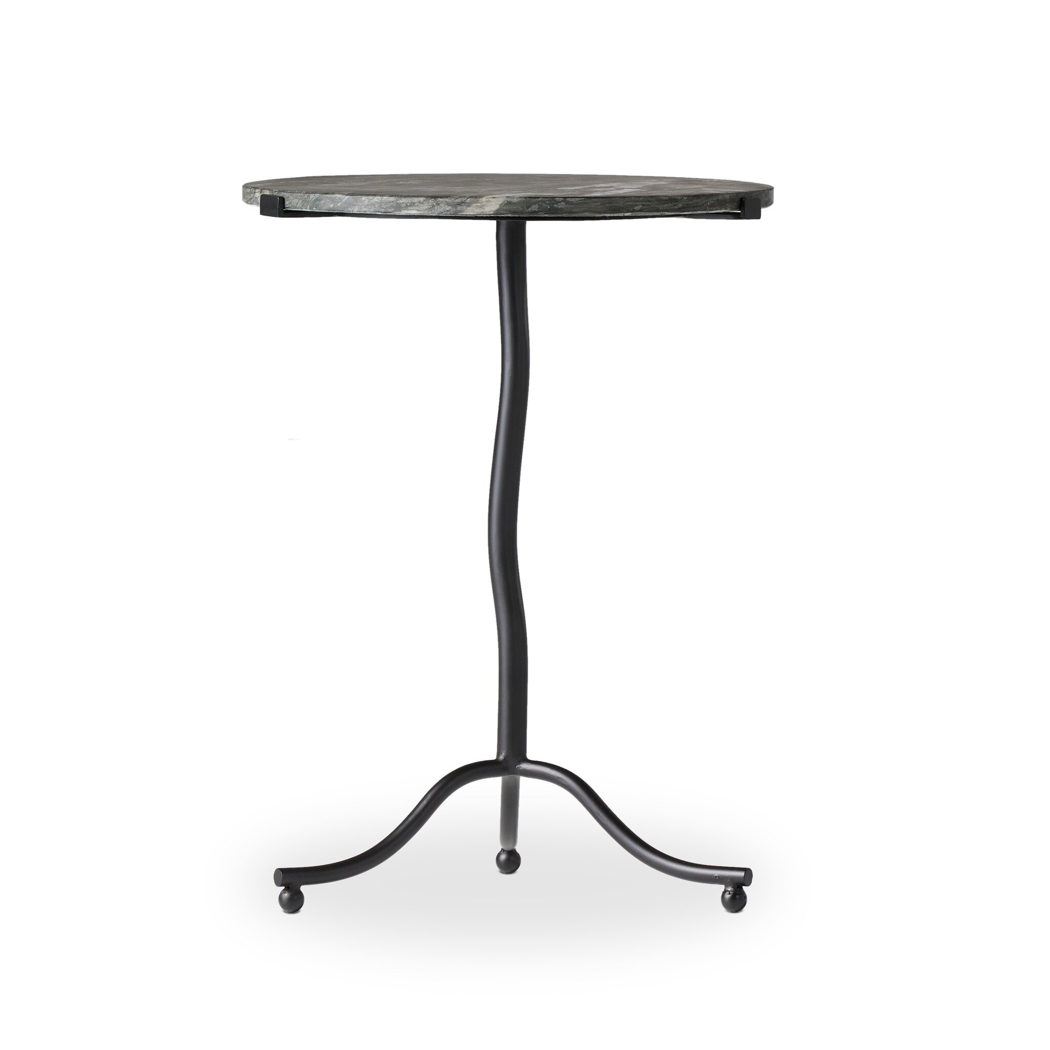 Four Hands Furniture Sophie End Table - Black Marble 239557-002