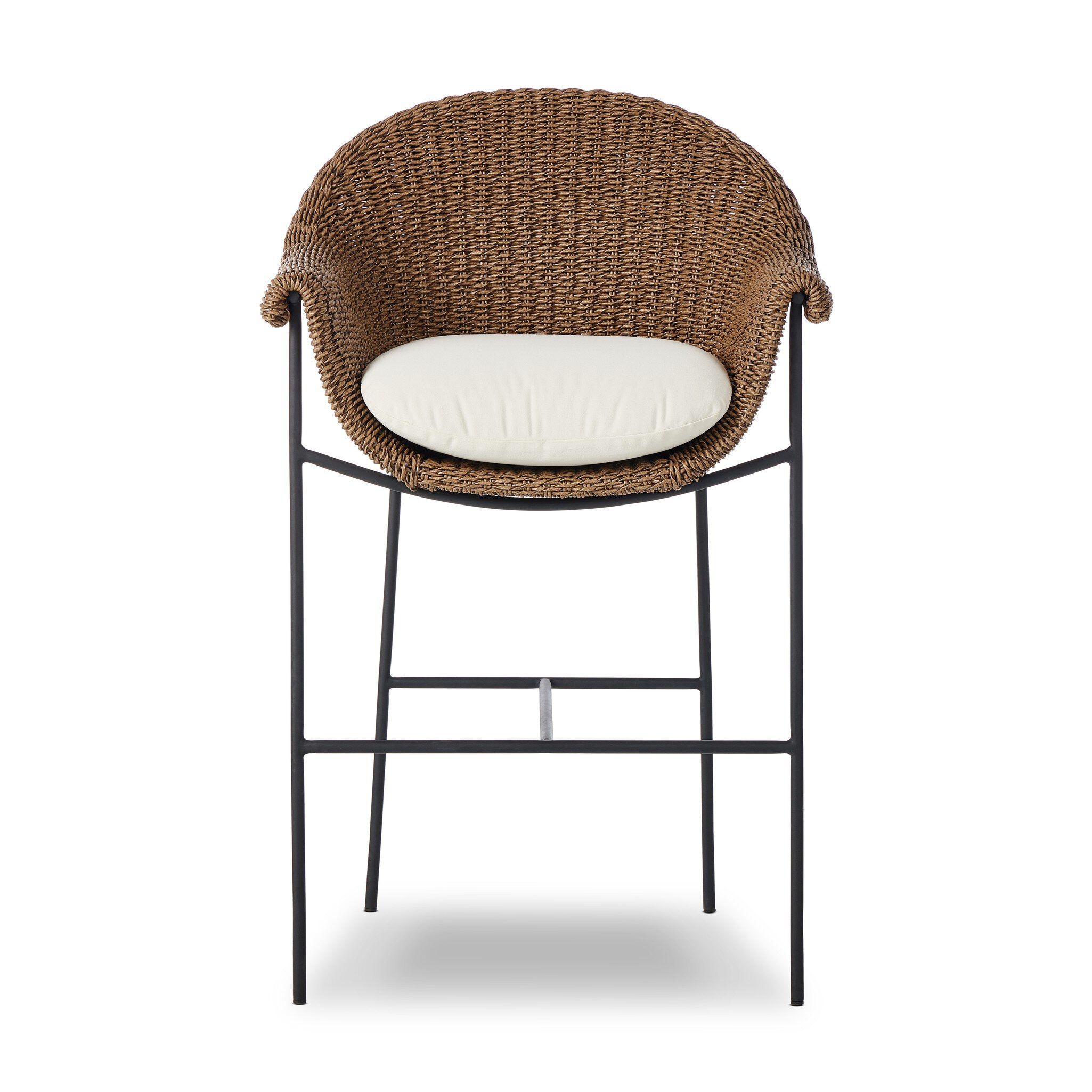Four Hands Furniture Suerte Outdoor Bar + Counter Stool - Arashi Salt 239965-001