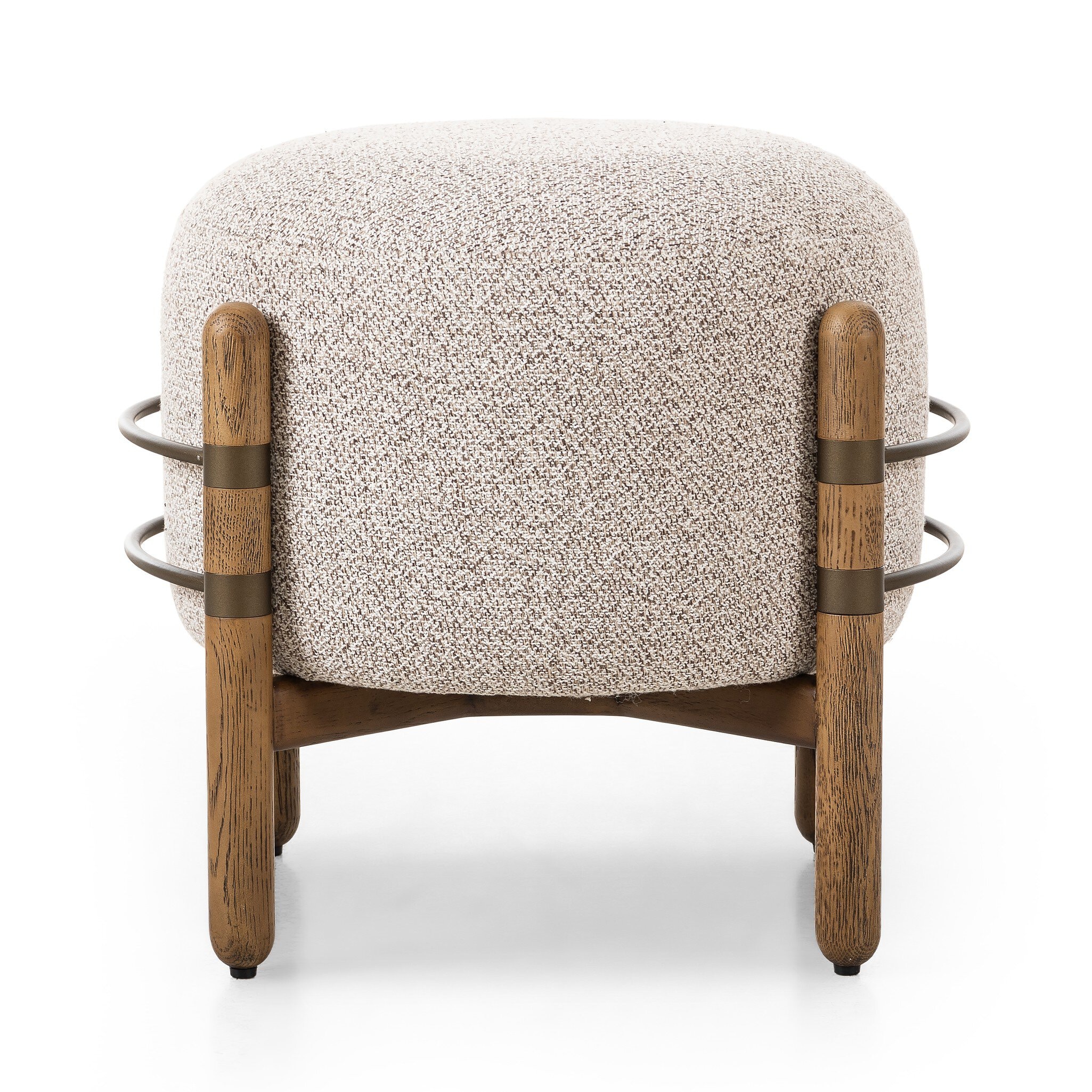 Four Hands Furniture Enfield Ottoman - Astor Stone 240519-001