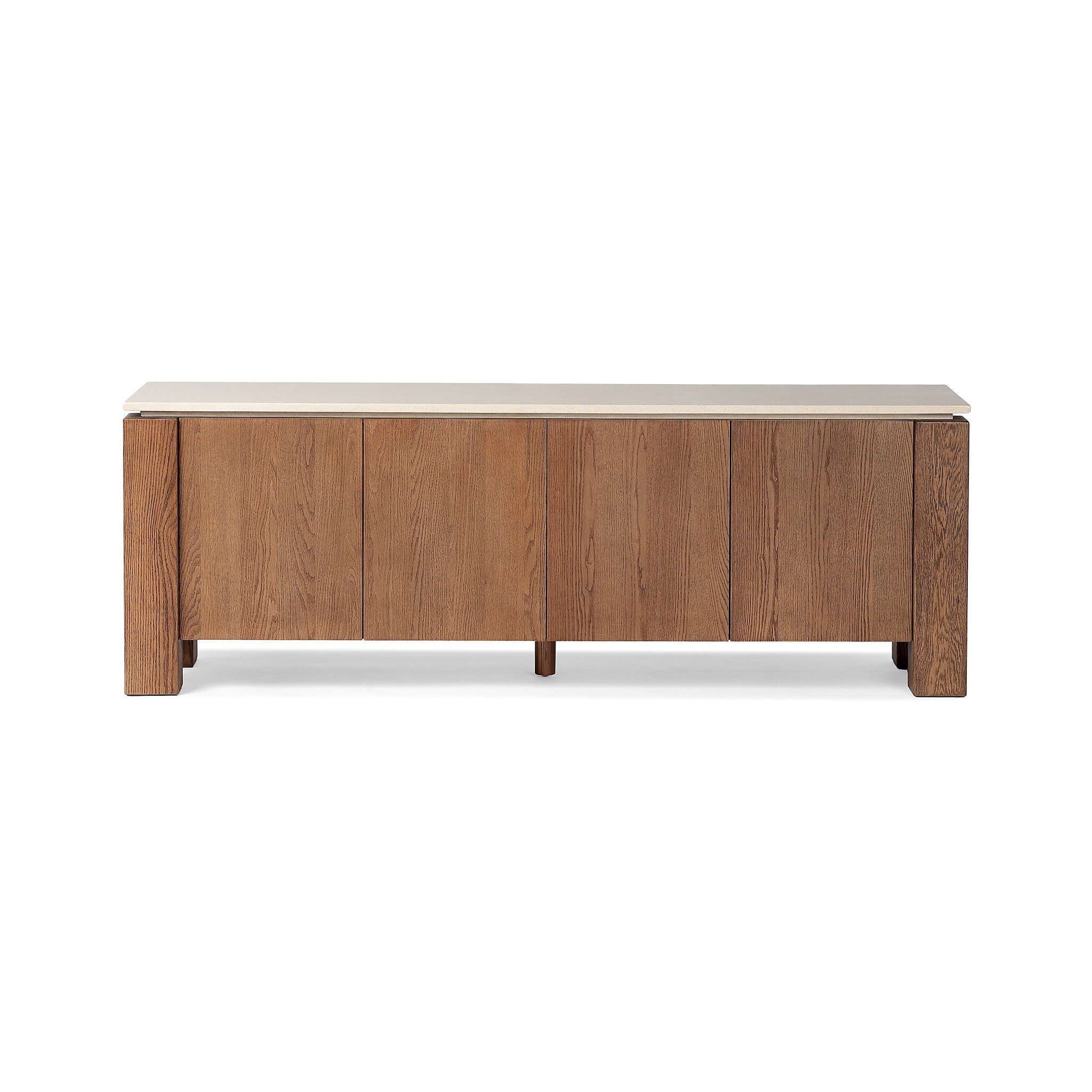 Four Hands Furniture Gibbs Media Console - Tan Oak Veneer 241025-001