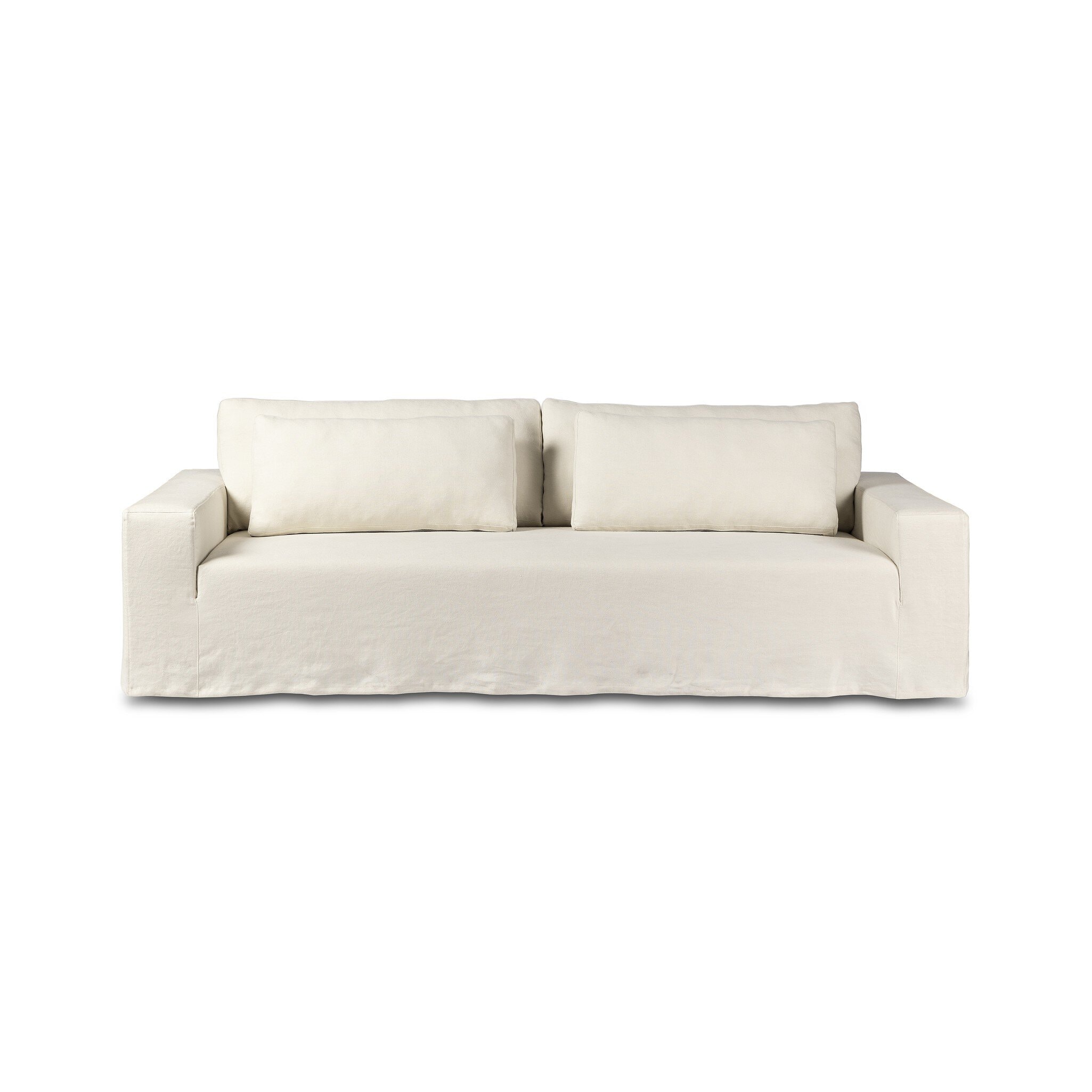 Four Hands Furniture Ostend Outdoor Slipcover Sofa-96 - Bombay Flax 241068-001