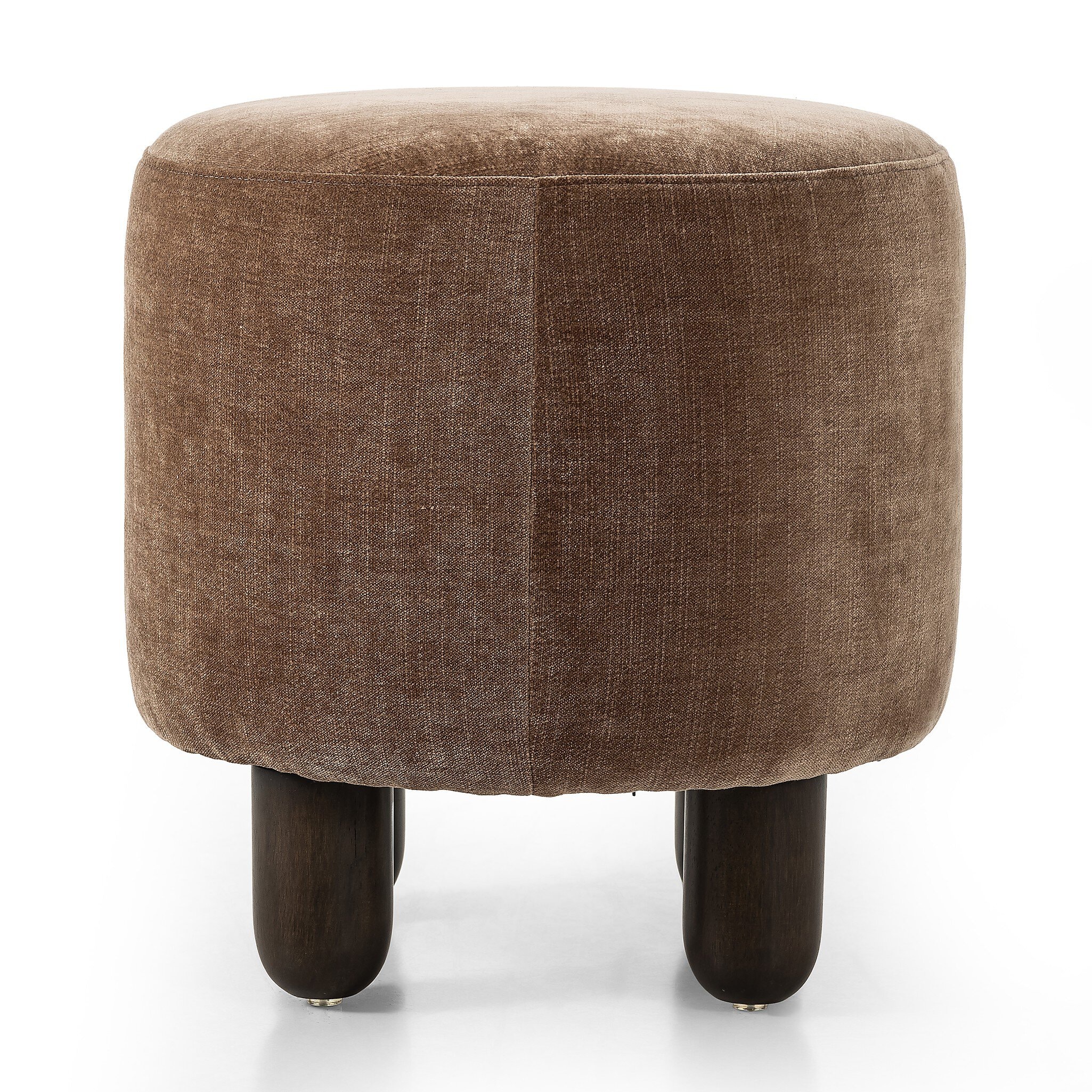 Four Hands Furniture Zena Ottoman - Altair Mushroom 241633-006
