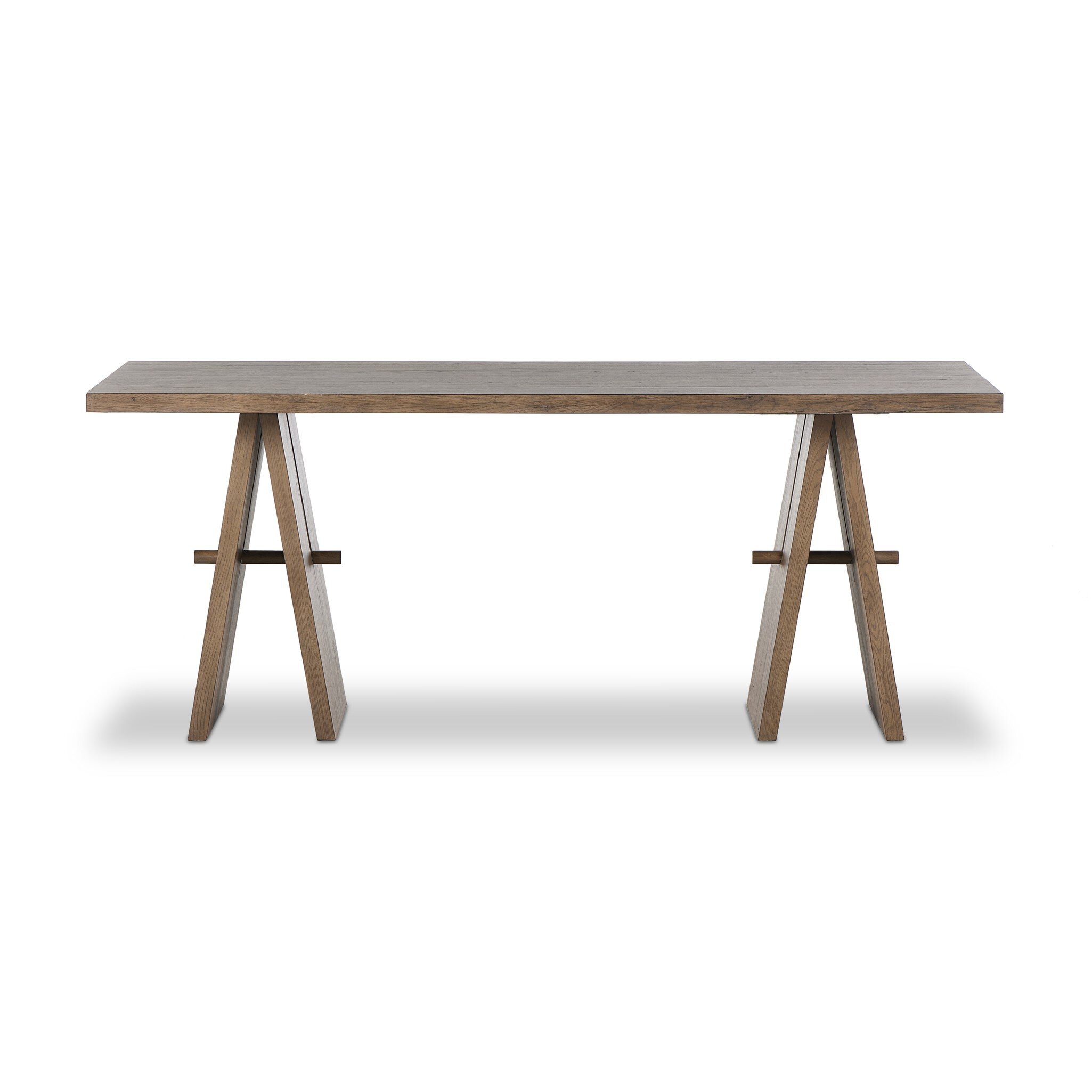 Four Hands Furniture Wylie Desk - Rustic Grey Veneer 241794-001
