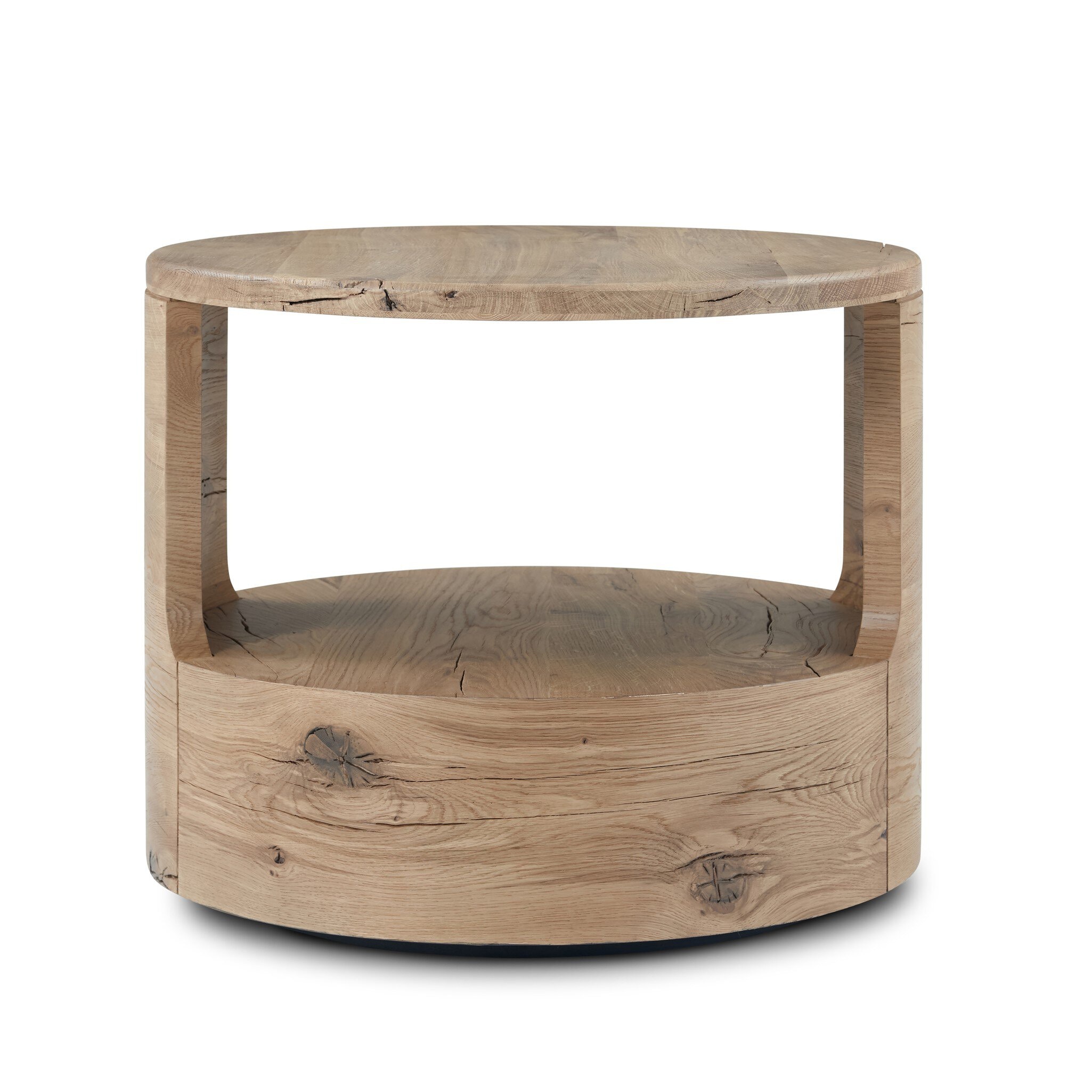 Four Hands Furniture Matheus End Table - Natural Reclaimed French Oak 242137-003