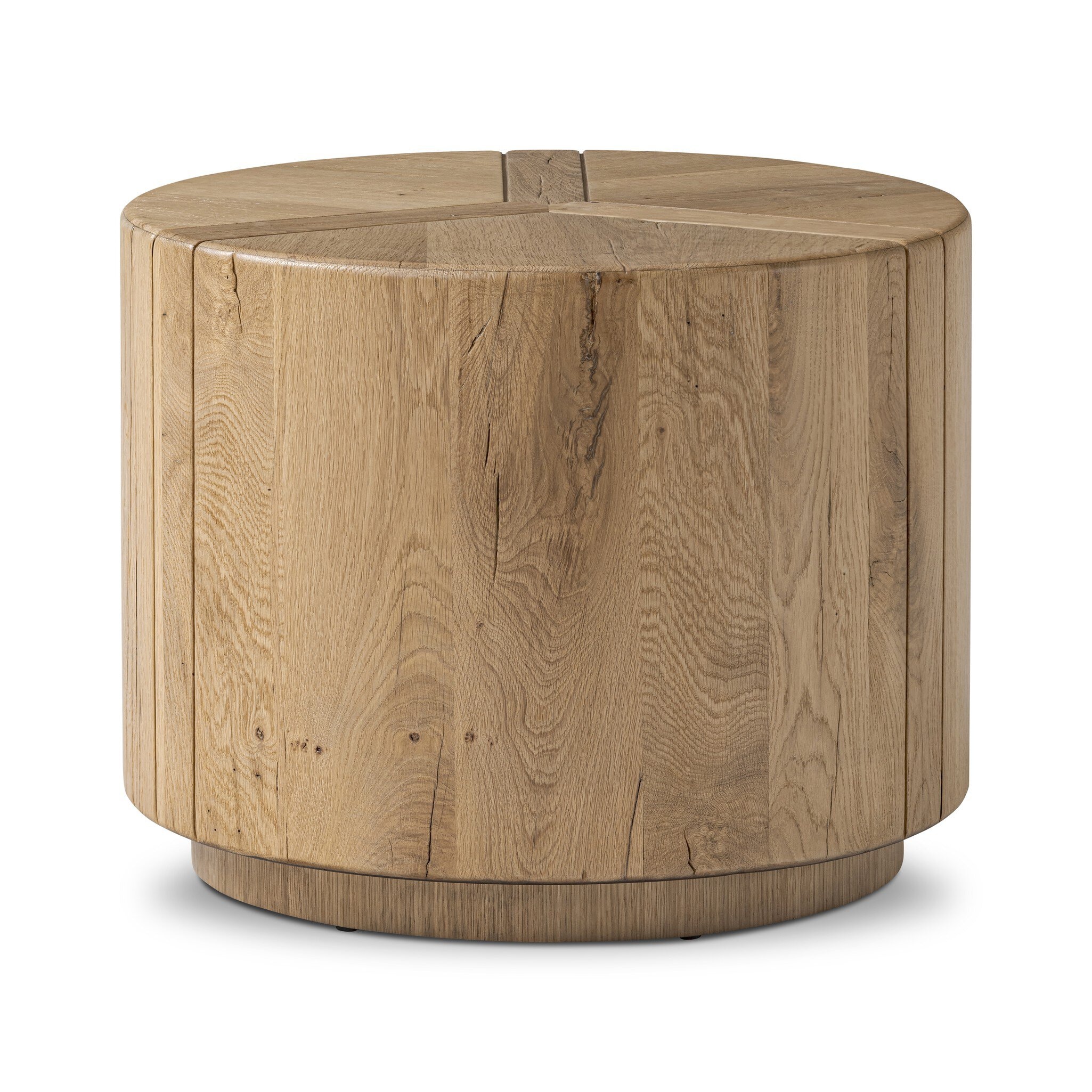 Four Hands Furniture Renan End Table - Natural Reclaimed French Oak 242141-001