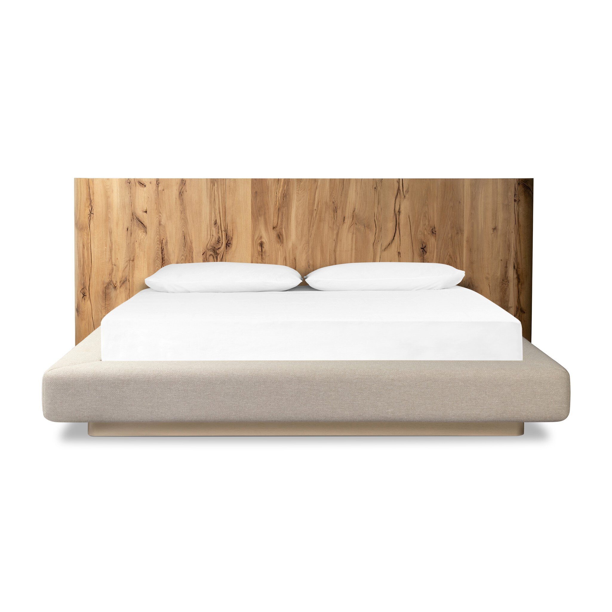 Four Hands Furniture Lara King Bed - Imani Pebble 250642-001