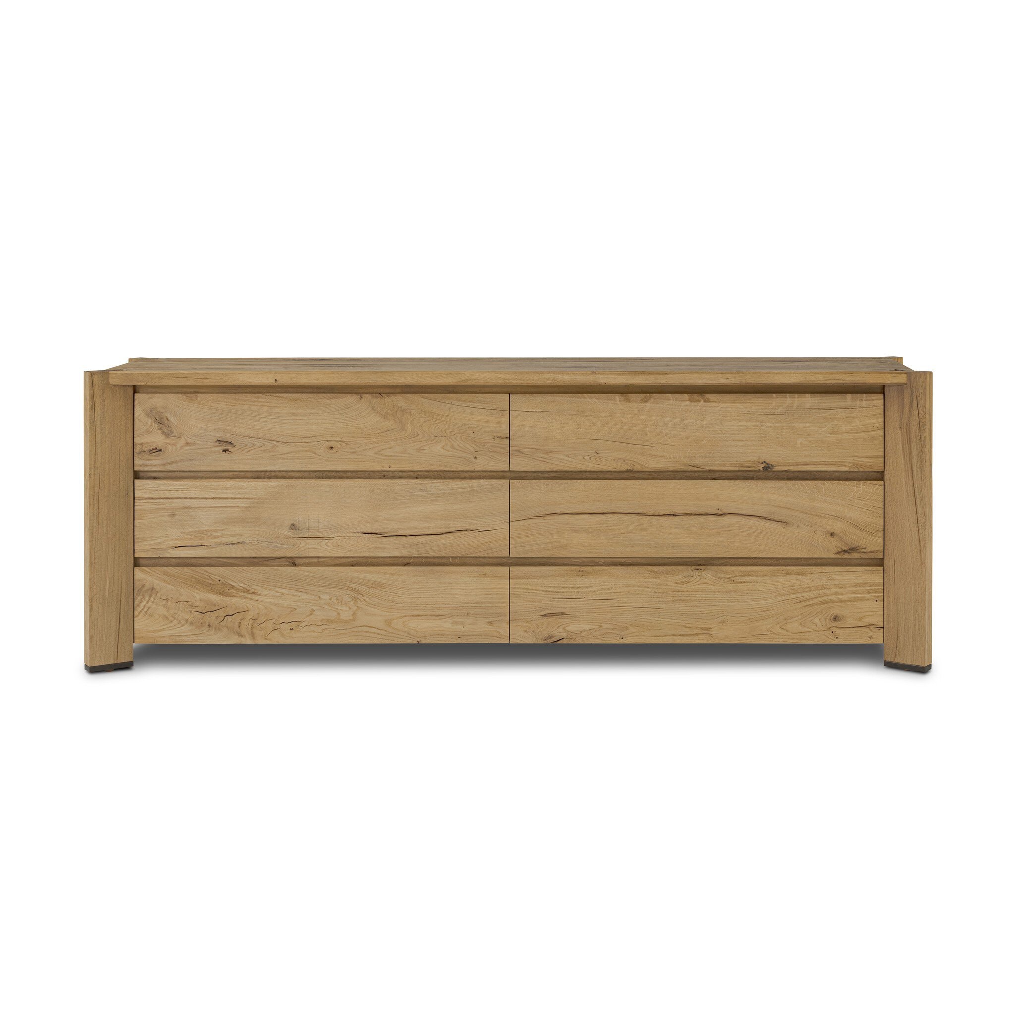 Four Hands Furniture Cassio Dresser - Natural Reclaimed French Oak 242188-001