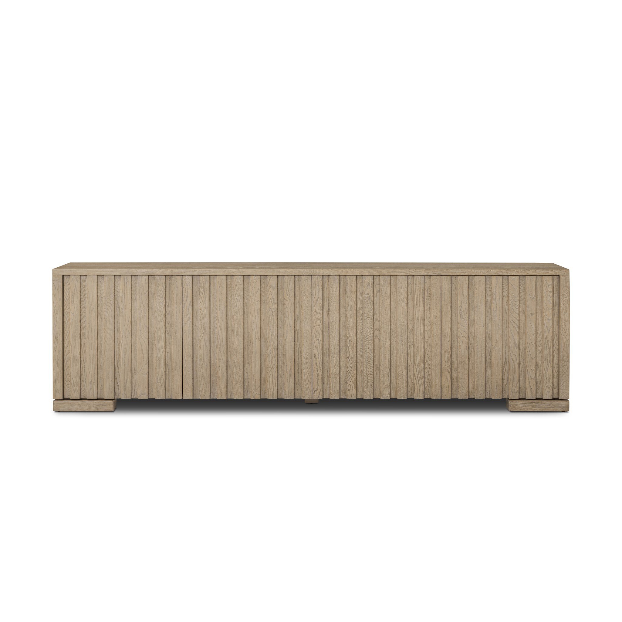 Four Hands Furniture Ramos Media Console - Bleached Oak Veneer 242273-001