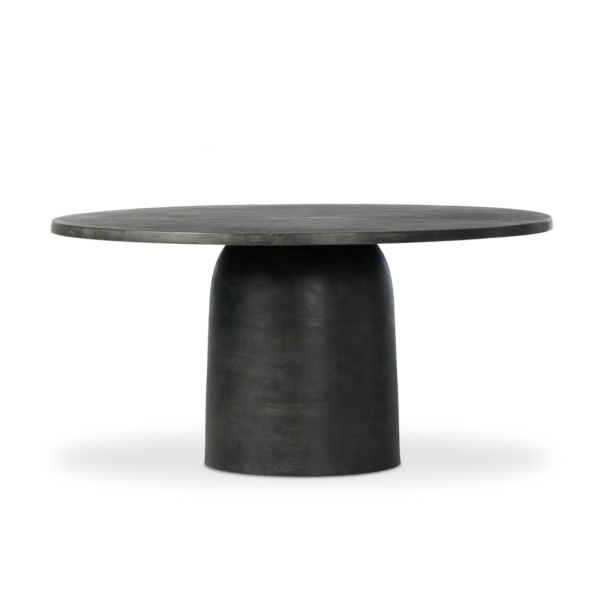 Four Hands Furniture Basil Outdoor Dining Table 60 - Aged Grey 242427-001