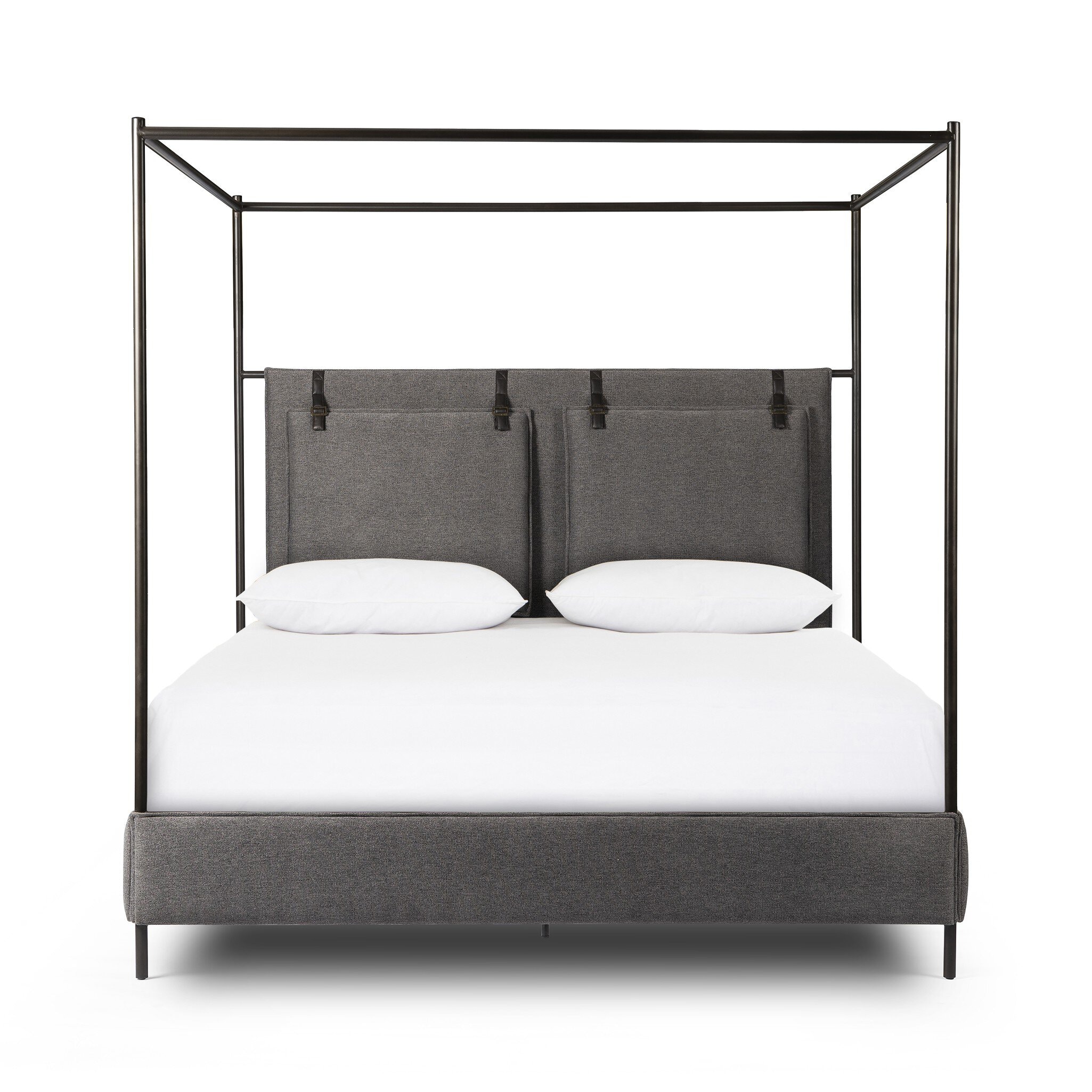 Four Hands Furniture Leigh King Canopy Bed - San Remo Ash 242961-004