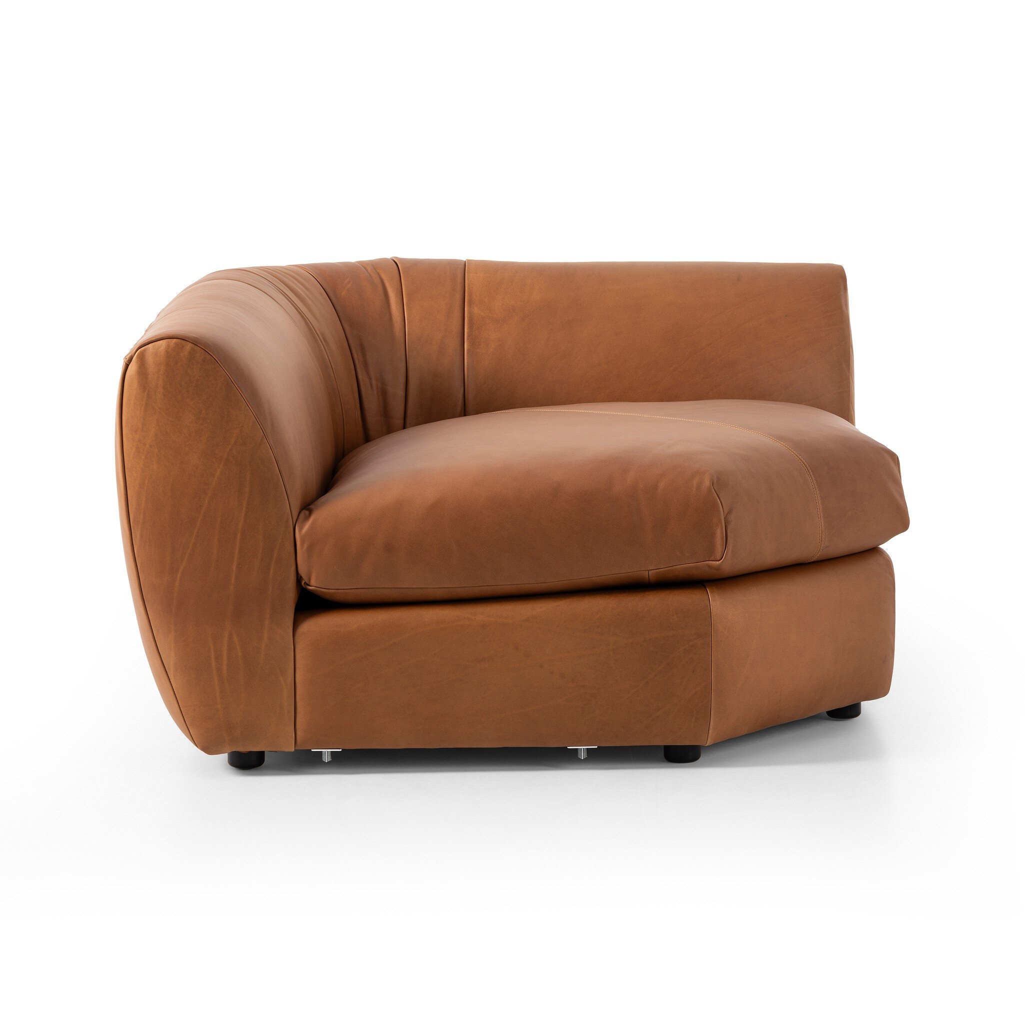 Four Hands Furniture Build Your Own: Saldana Sectional - Lorento Cognac 242966-001