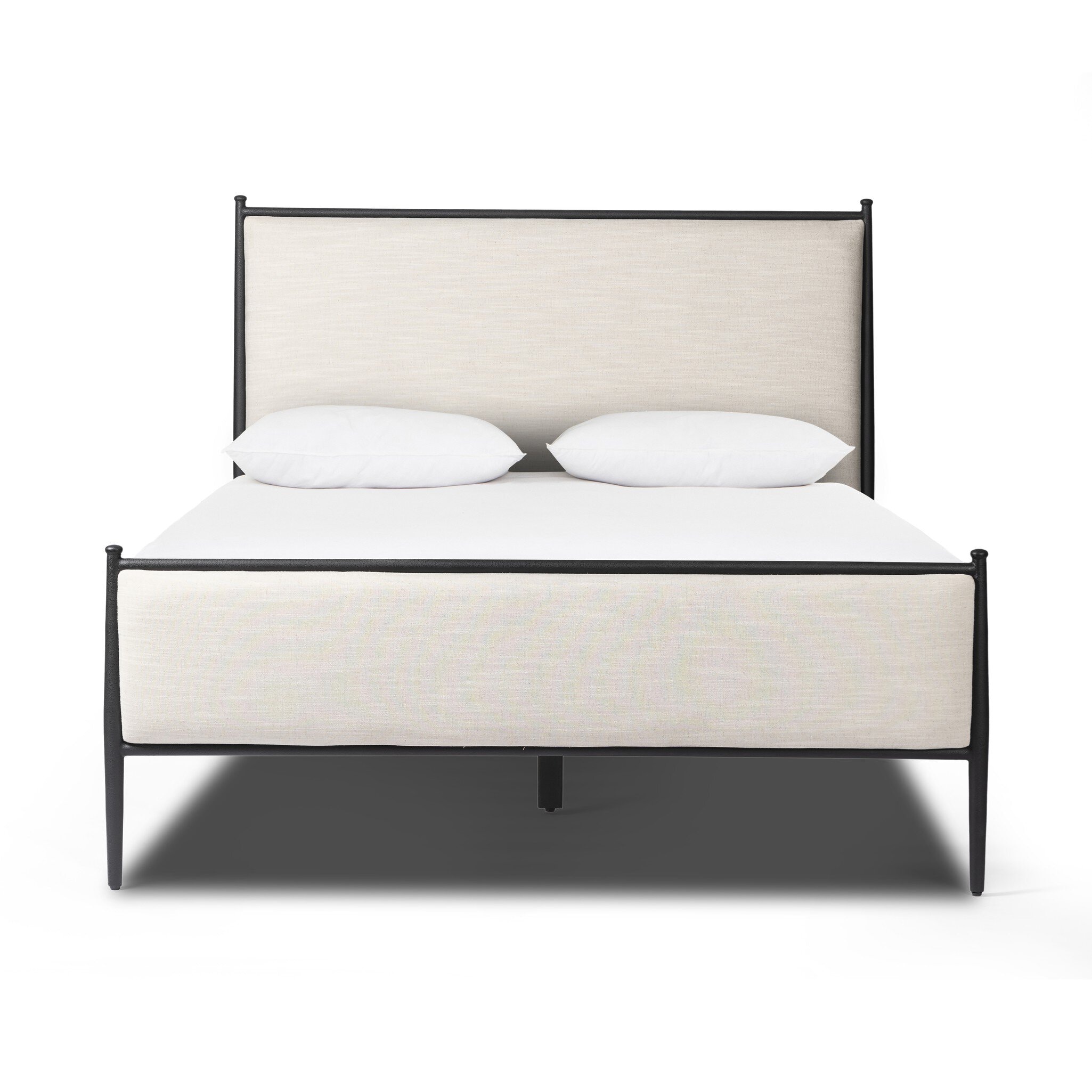 Four Hands Furniture Xander Queen Bed - Savoy Parchment 243286-001