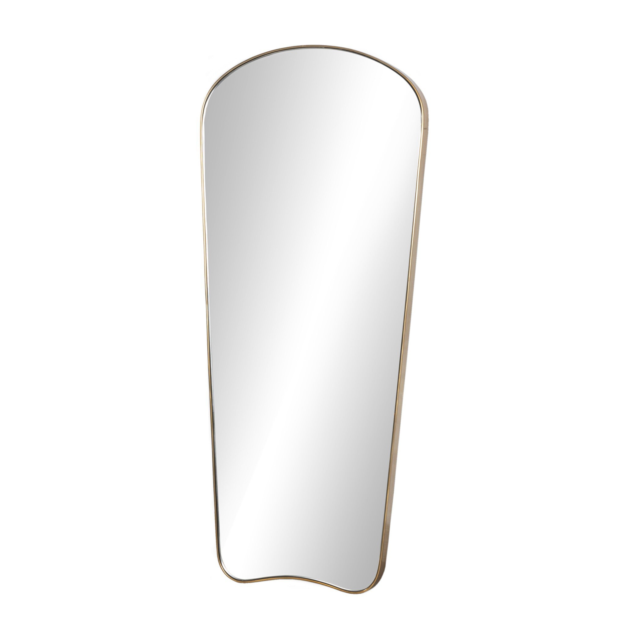 Four Hands Furniture Merona Wall Mirror - Polished Brass 243506-001