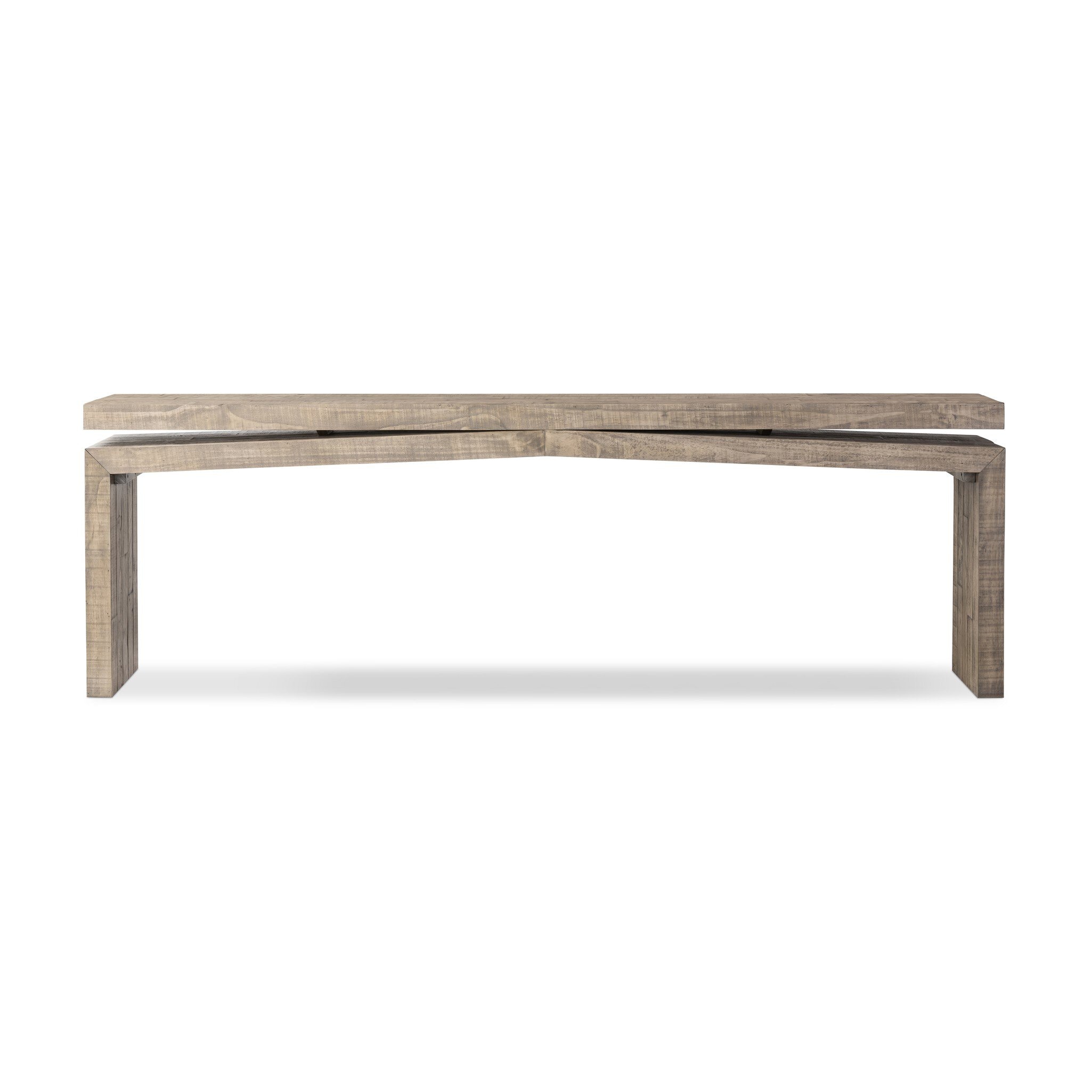 Four Hands Furniture Matthes Large Console Table - Weathered Wheat 243556-002