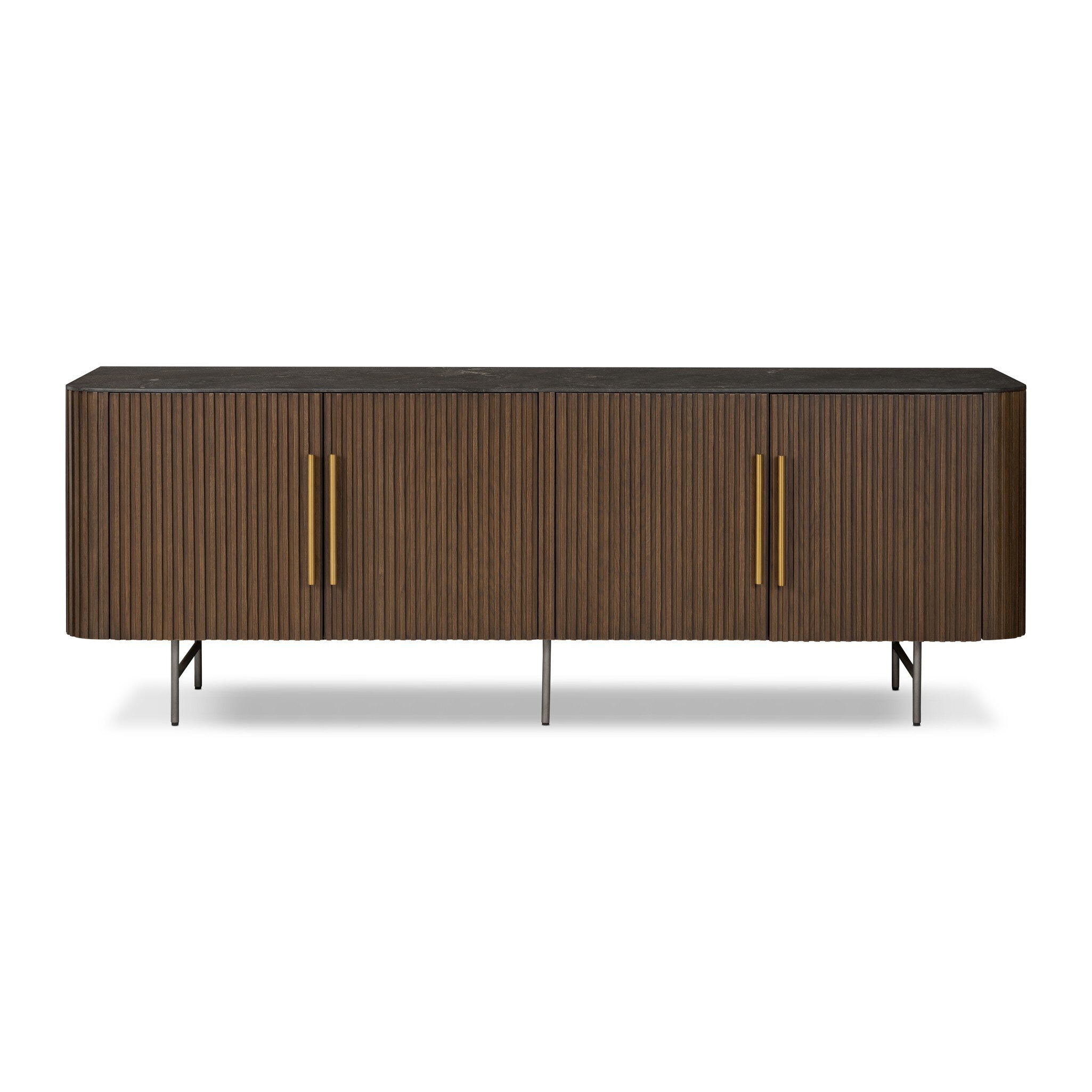 Four Hands Furniture Fletcher Media Console - Terra Brown Oak 243662-001
