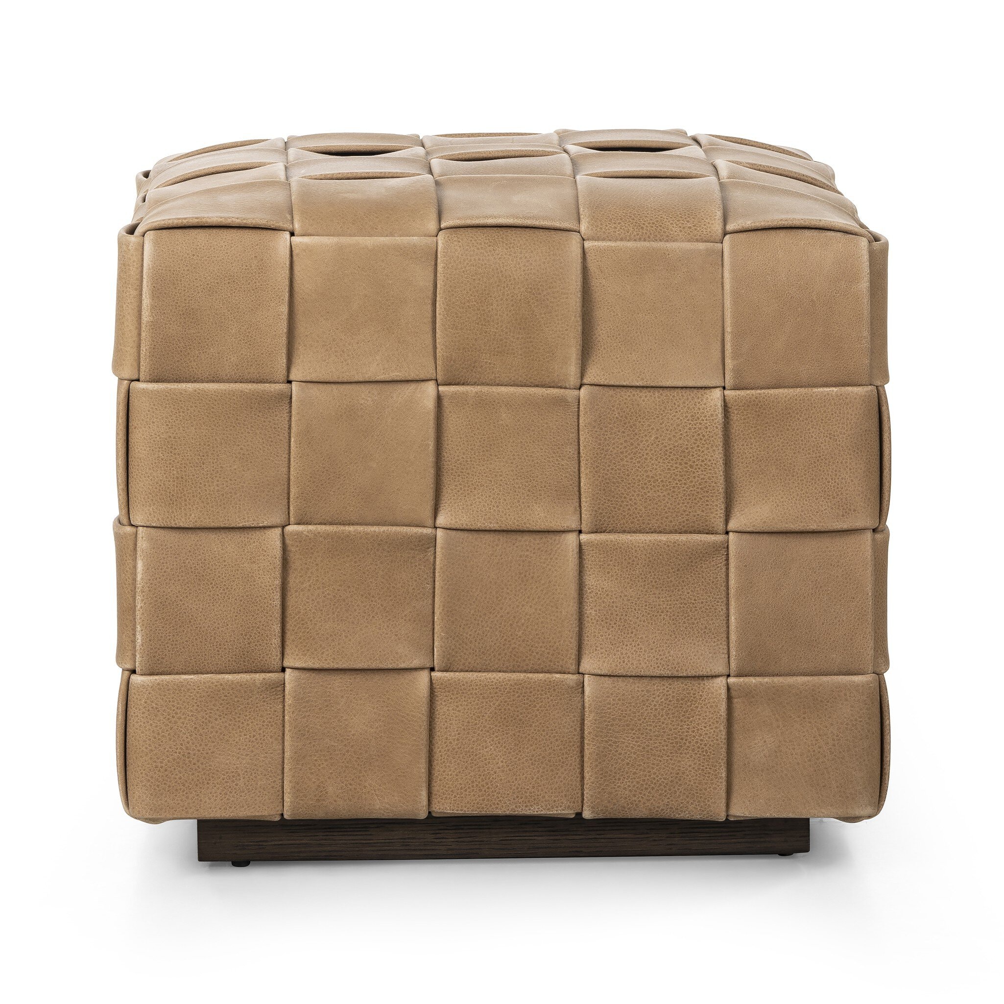 Four Hands Furniture Flores Ottoman - Palermo Drift 245881-001