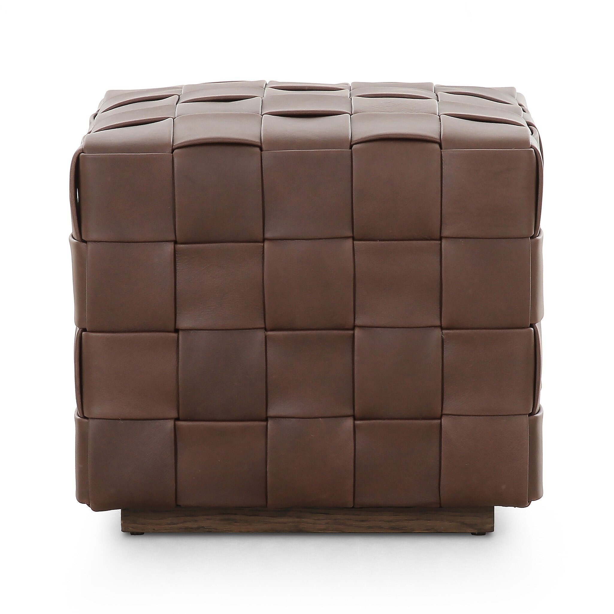 Four Hands Furniture Flores Ottoman - Lorento Cigar 245881-002