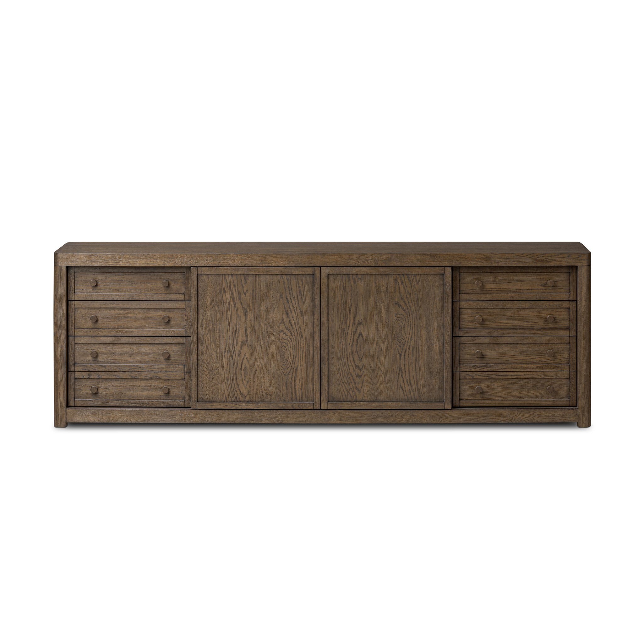 Four Hands Furniture Miko Media Console - Fawn Oak Veneer 245969-001