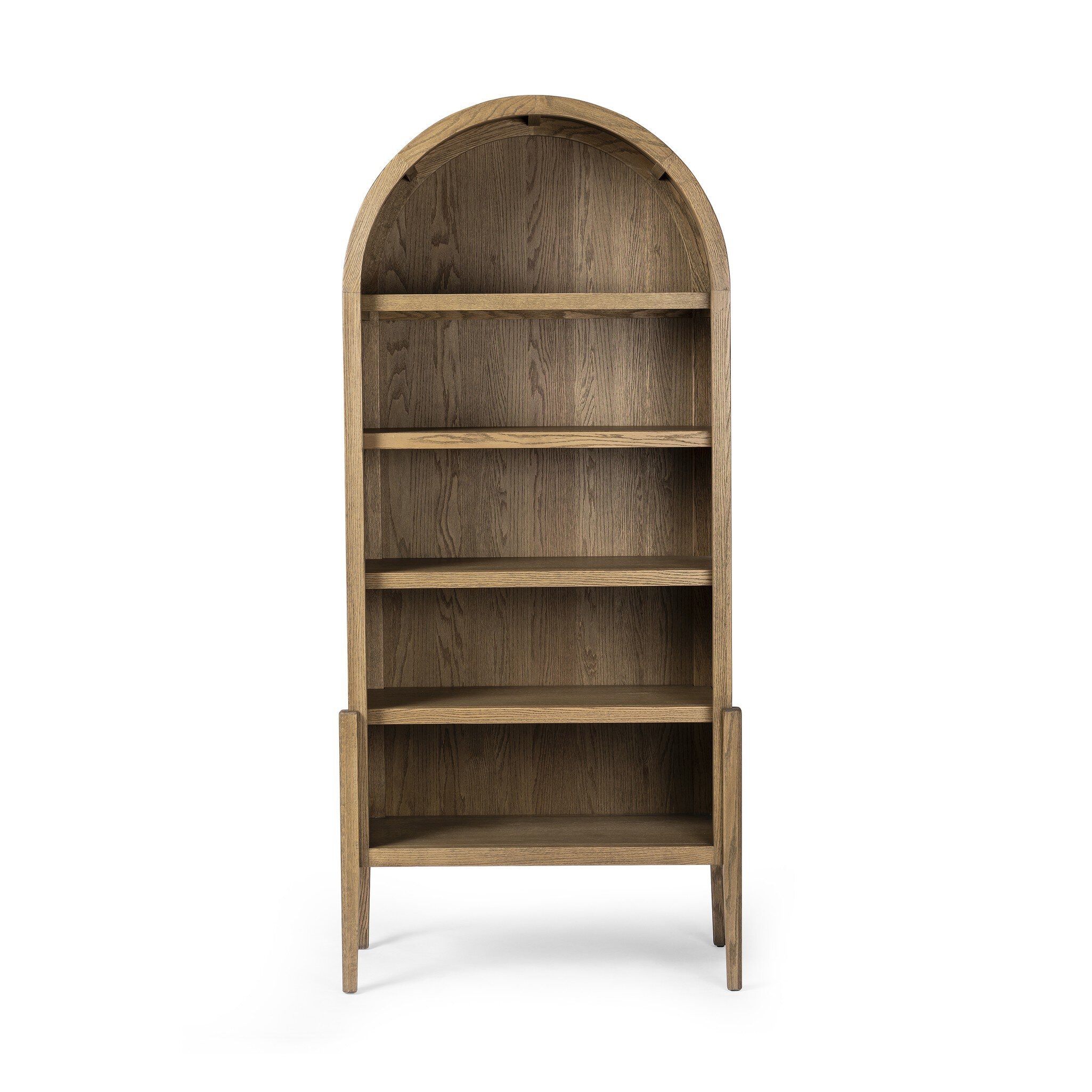 Four Hands Furniture Tolle Bookcase - Drifted Oak Solid 246044-001