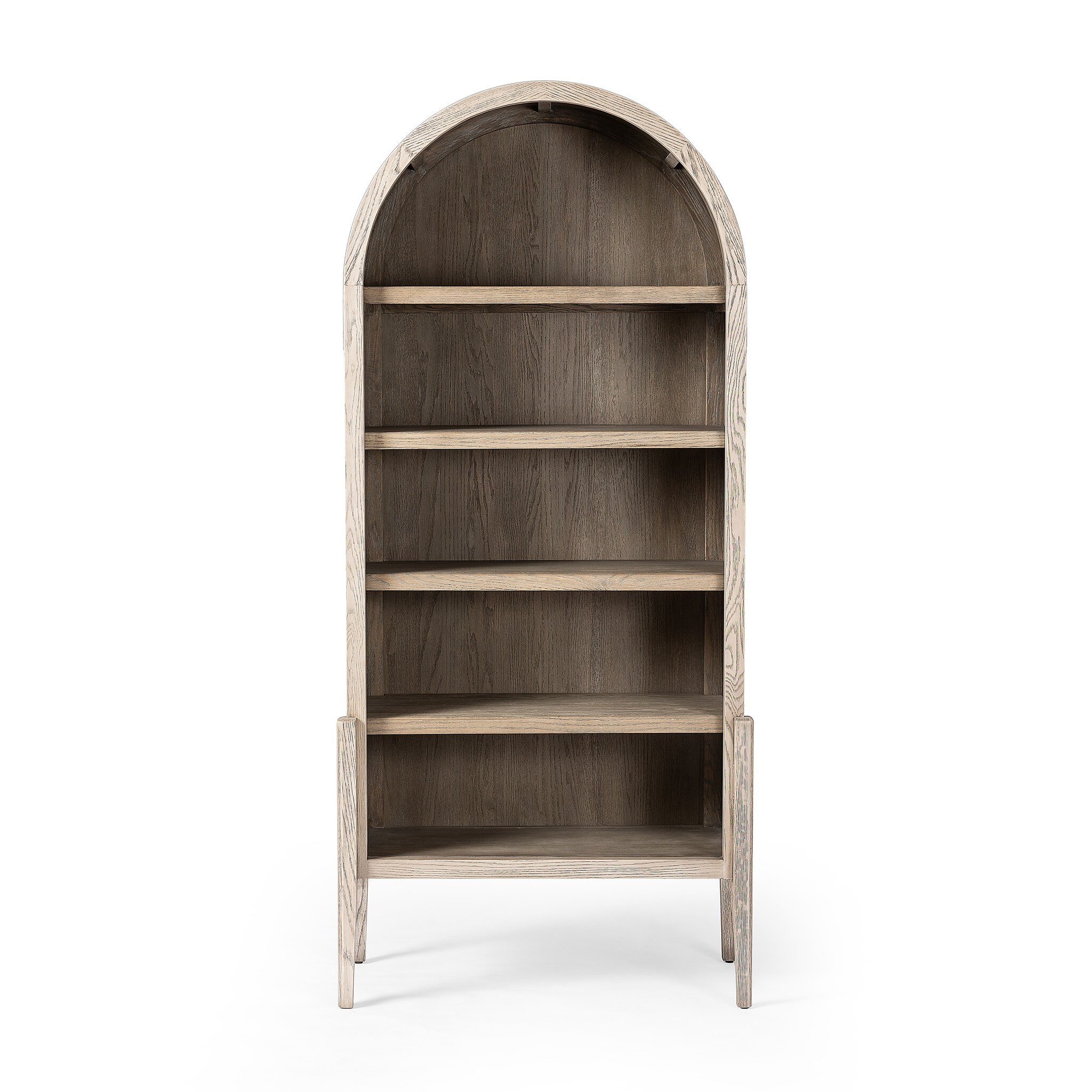 Four Hands Furniture Tolle Bookcase - Rustic White Solid 246044-002