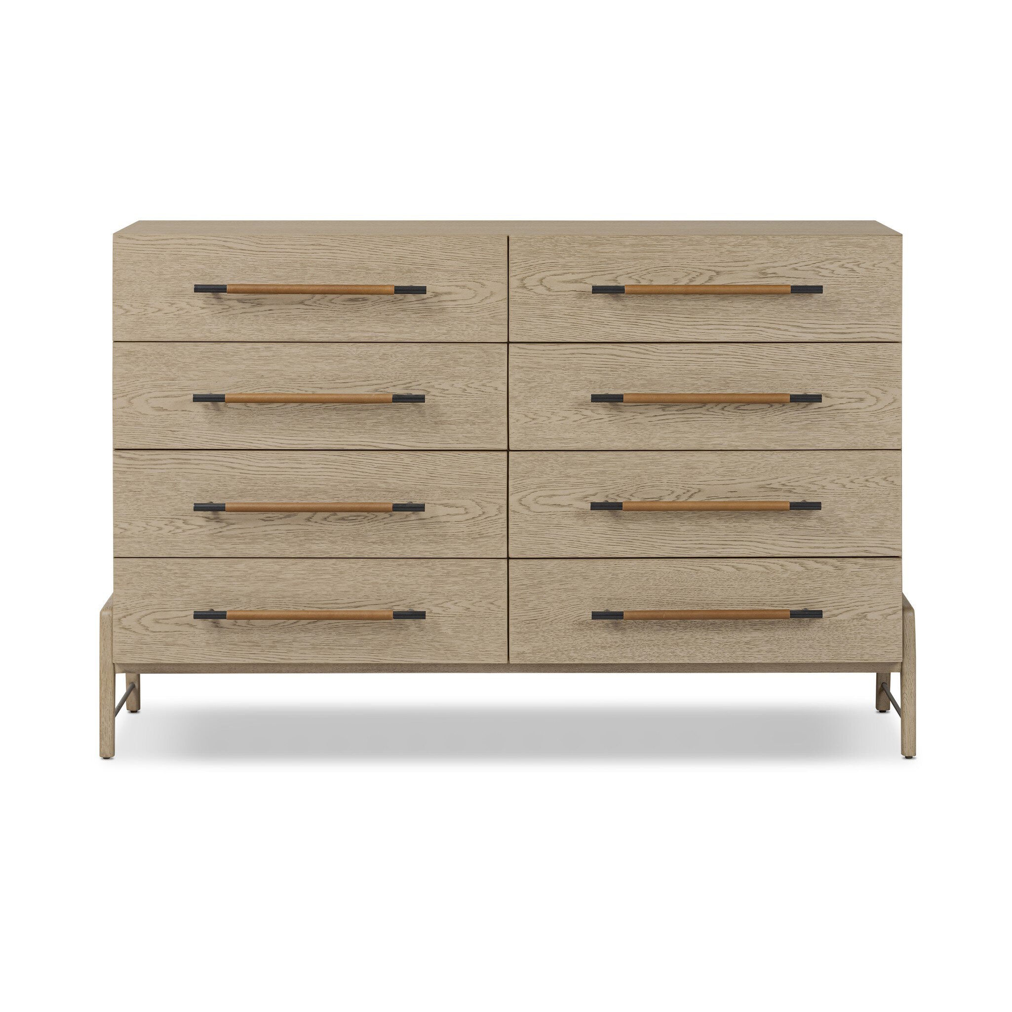 Four Hands Furniture Rosedale 8 Drawer Dresser - Yucca Oak Veneer 246172-001