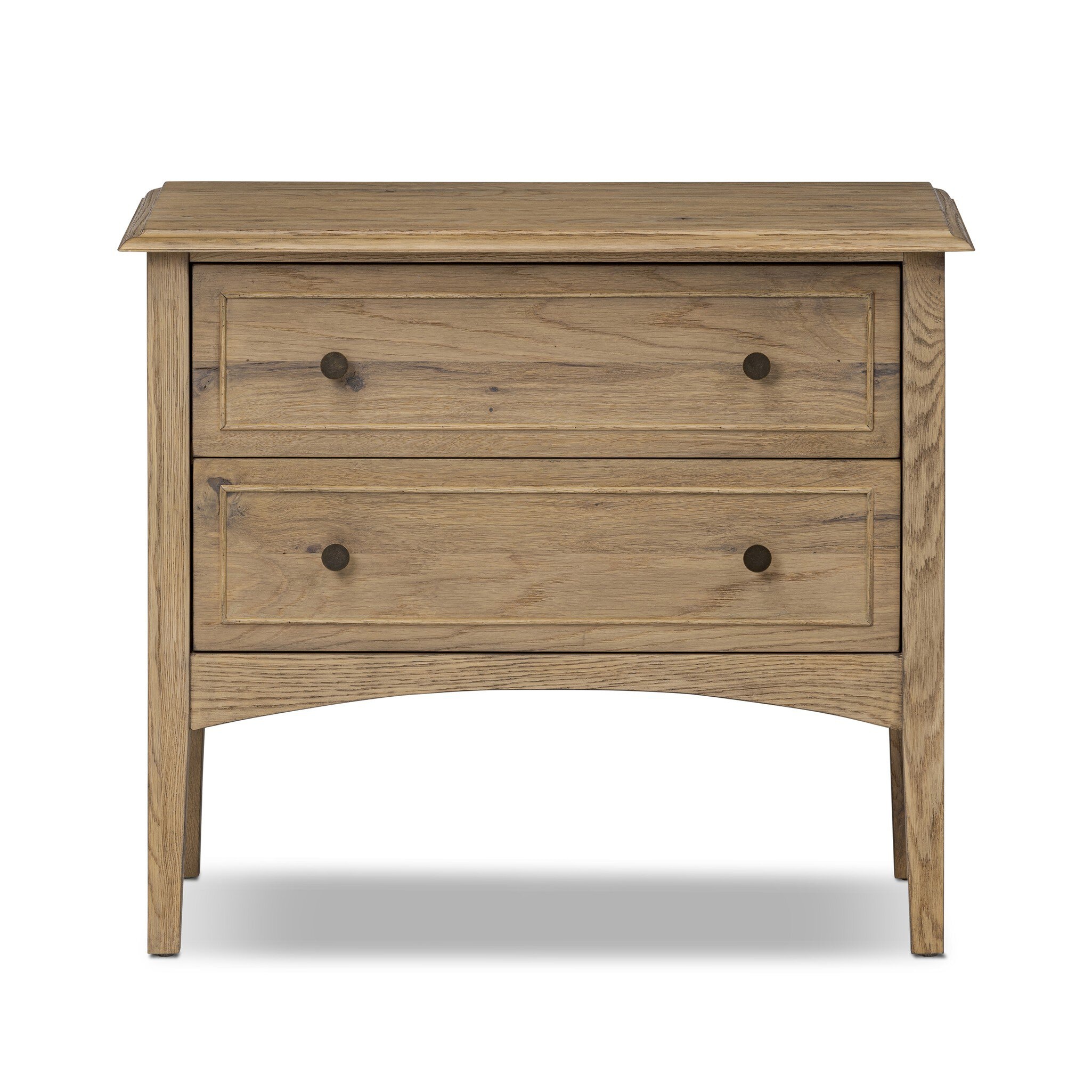 Four Hands Furniture Maggie Nightstand - Aged Smoked Oak Resawn 246654-003