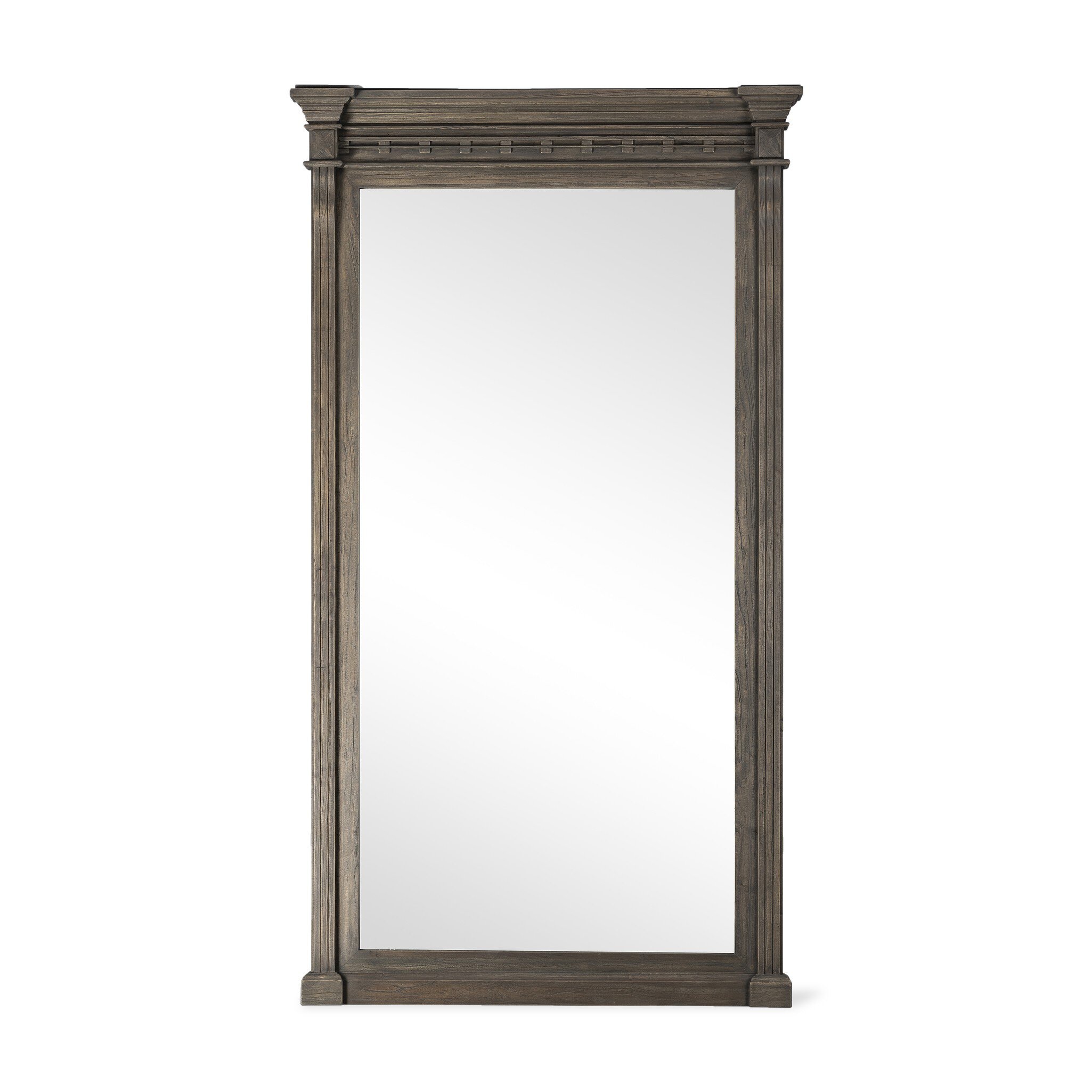 Four Hands Furniture Hemlock Floor Mirror - Weathered Elm 246752-003